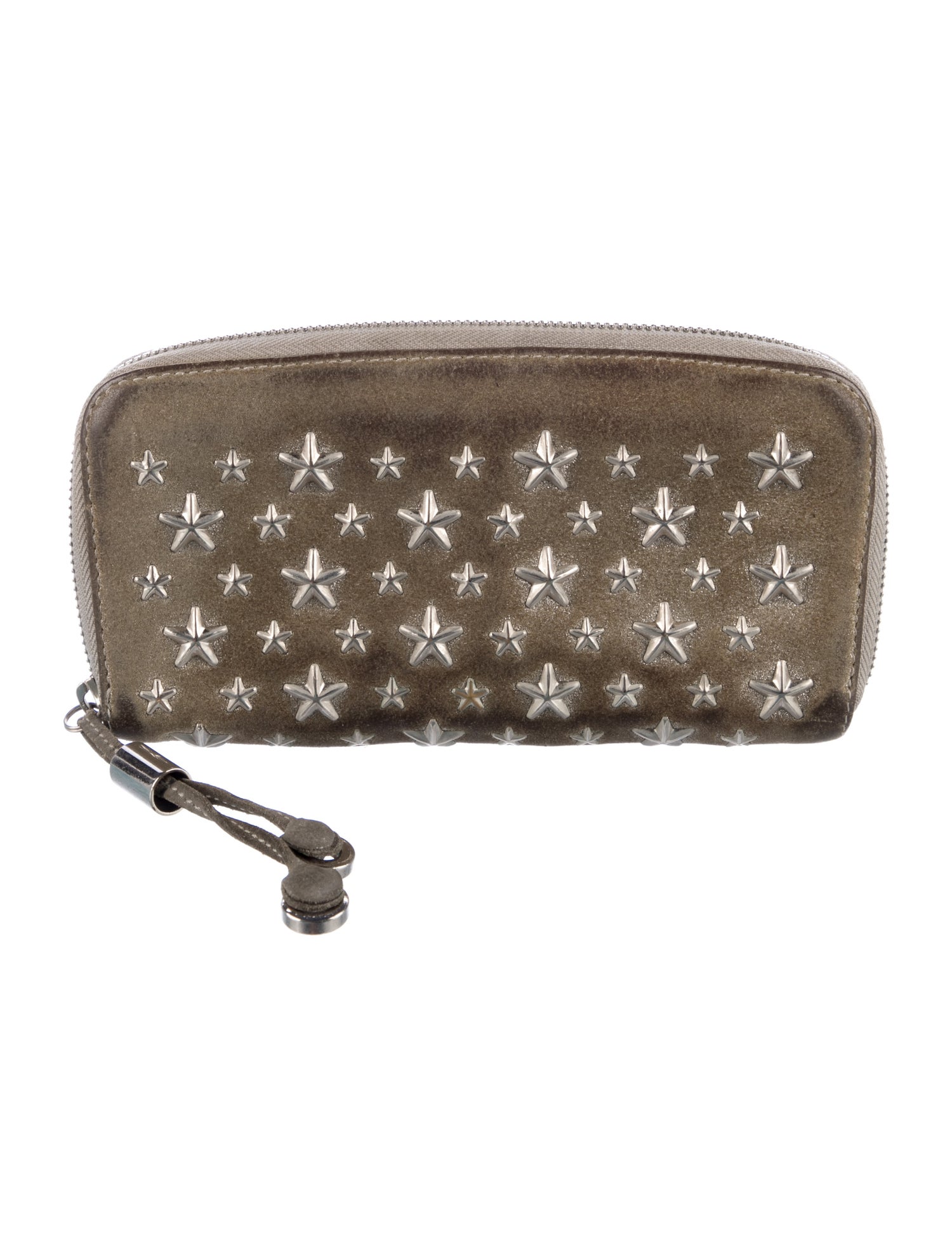 Jimmy Choo Suede Printed Pouch