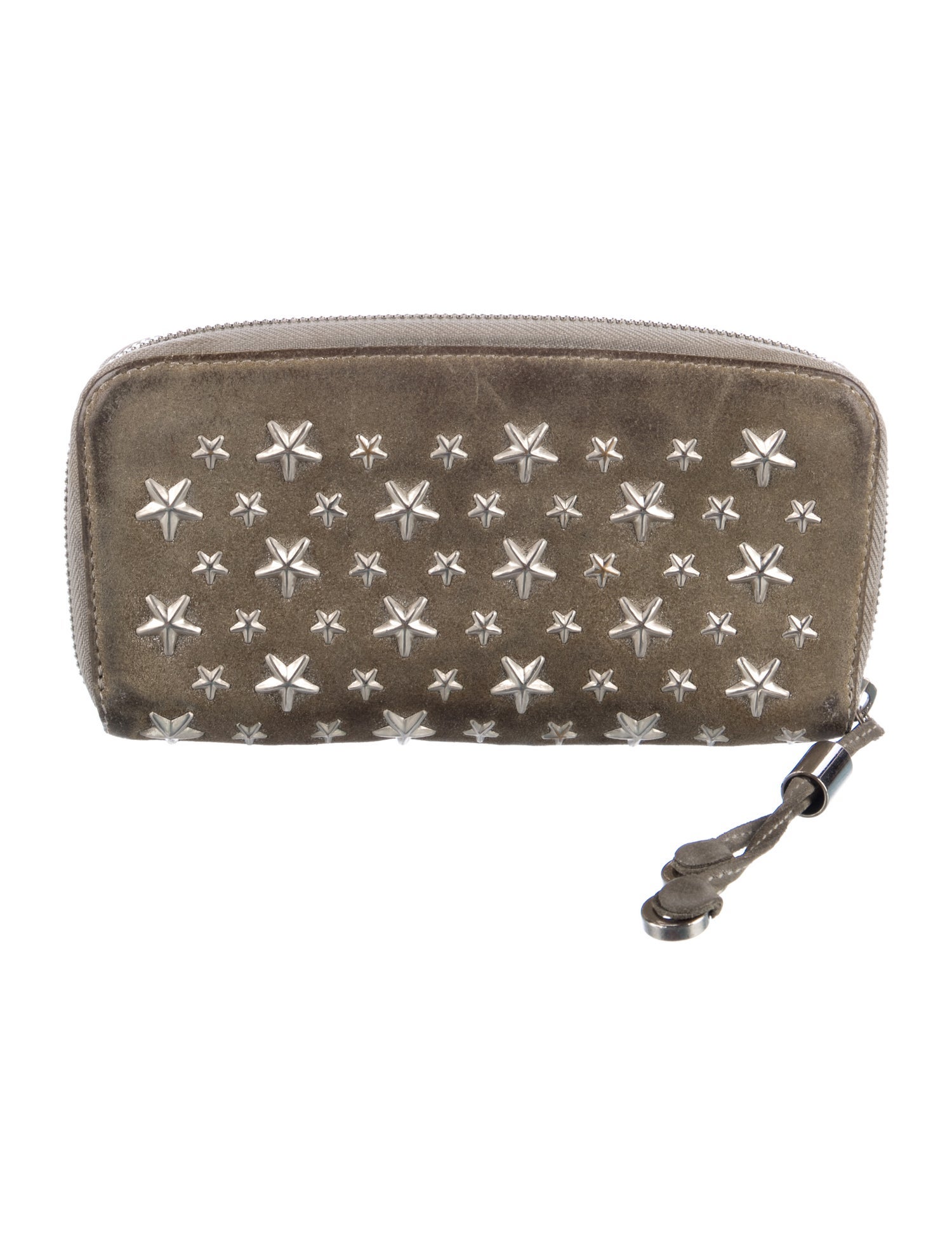 Jimmy Choo Suede Printed Pouch
