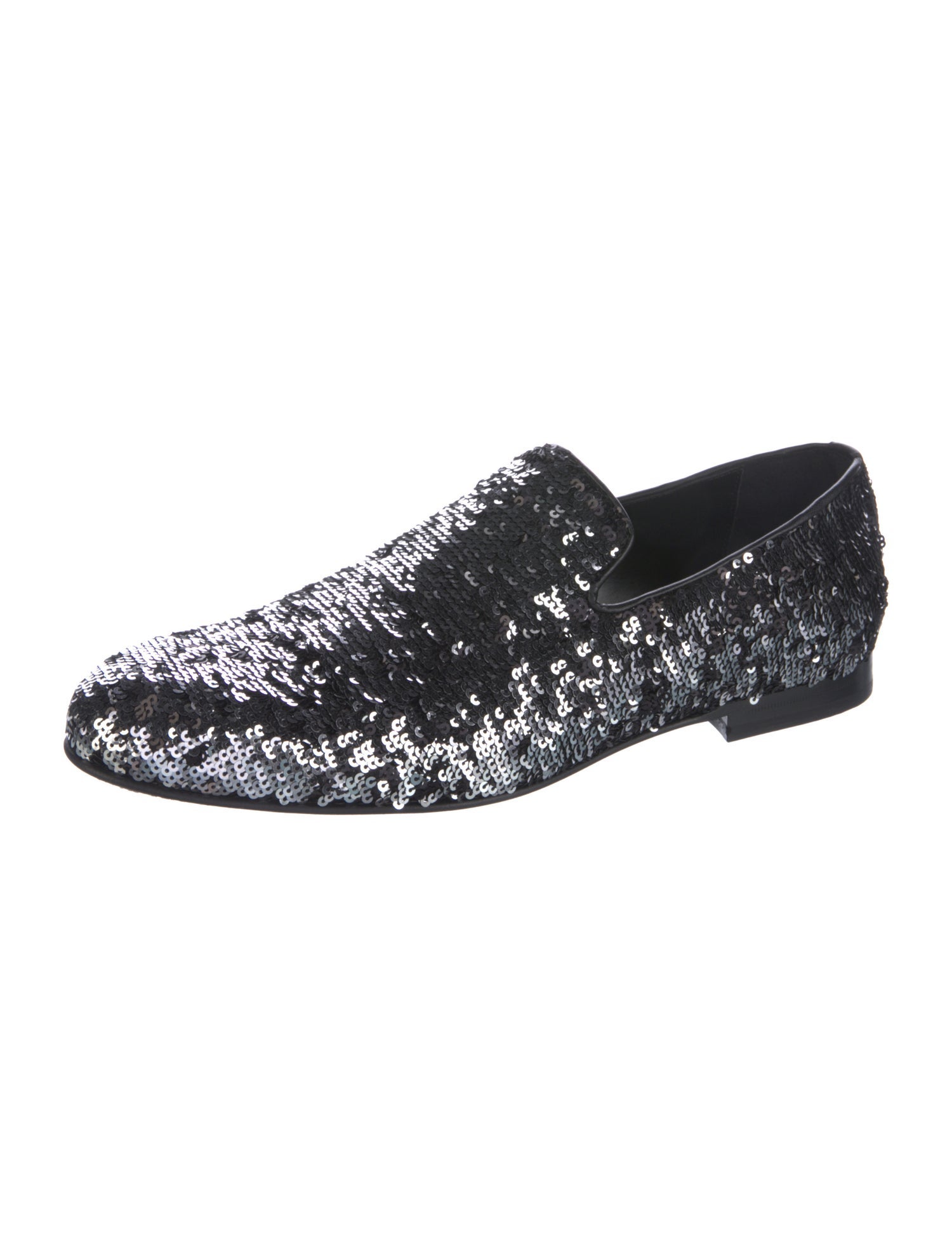 Jimmy Choo Sequin Embellishments Loafers