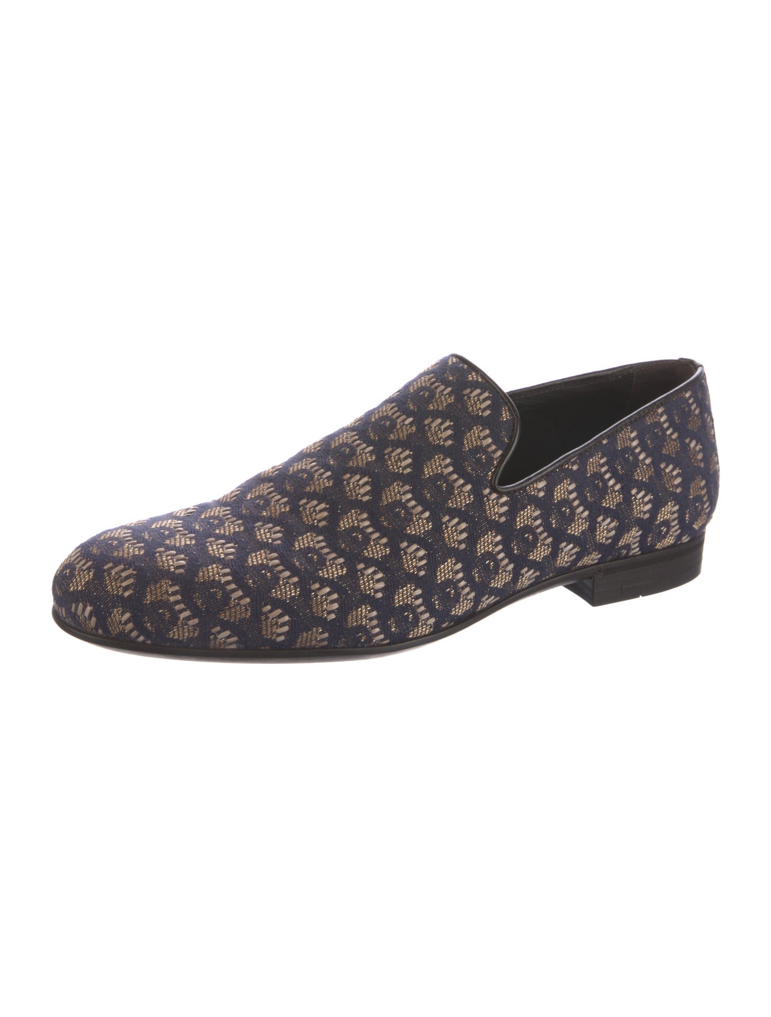Jimmy Choo Printed Loafers