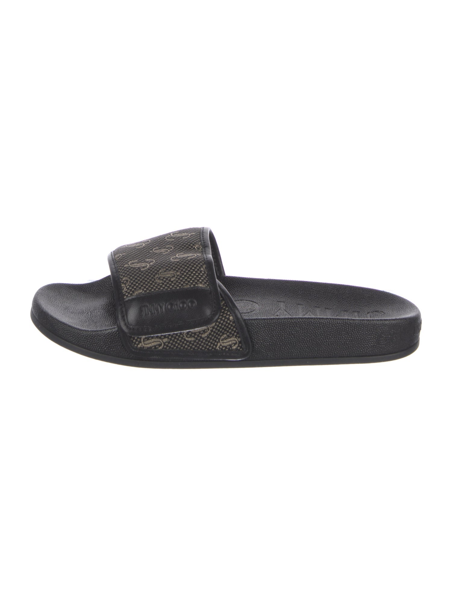 Jimmy Choo Fitz/M Jacquard Slides