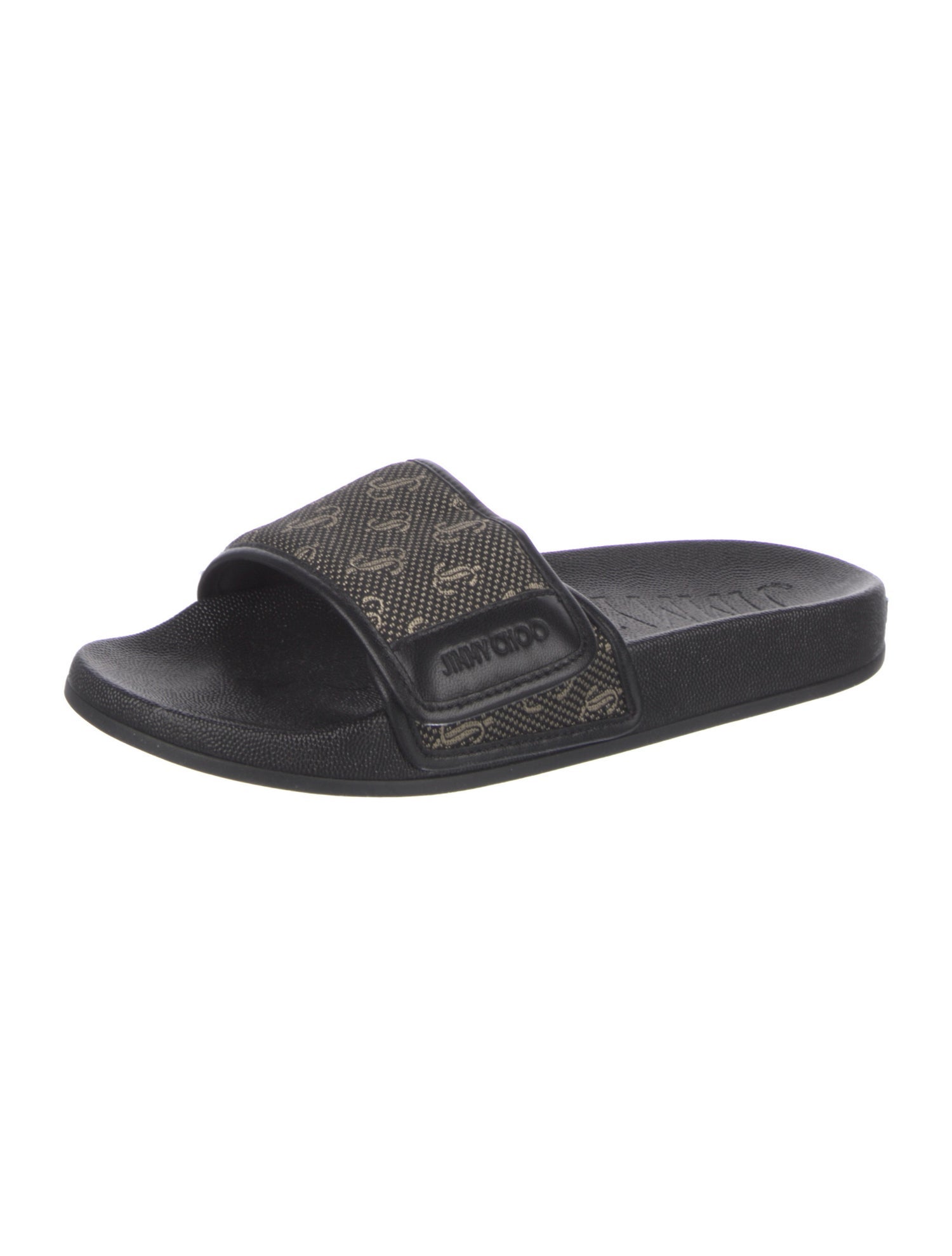 Jimmy Choo Fitz/M Jacquard Slides