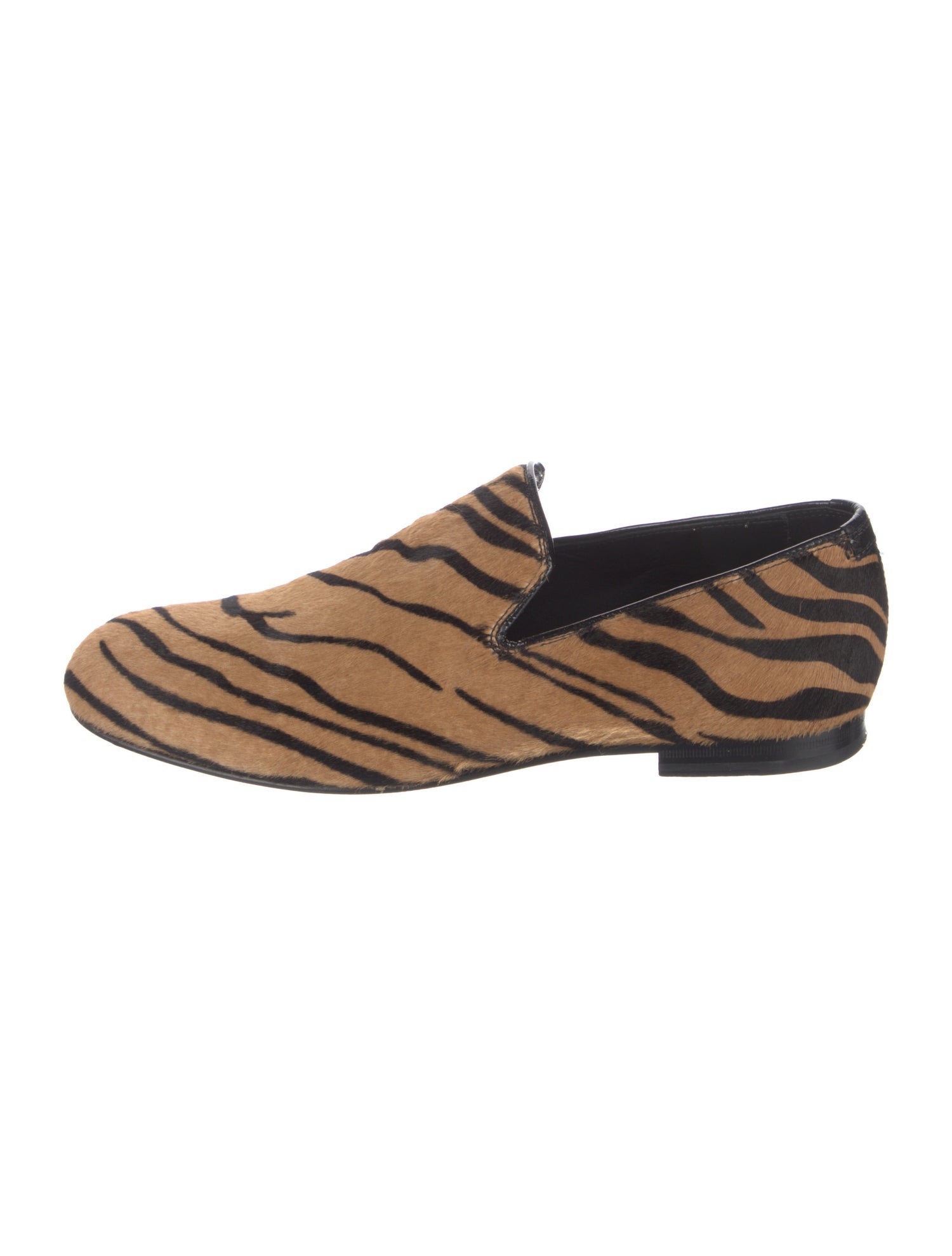 Jimmy Choo Ponyhair Animal Print Loafers