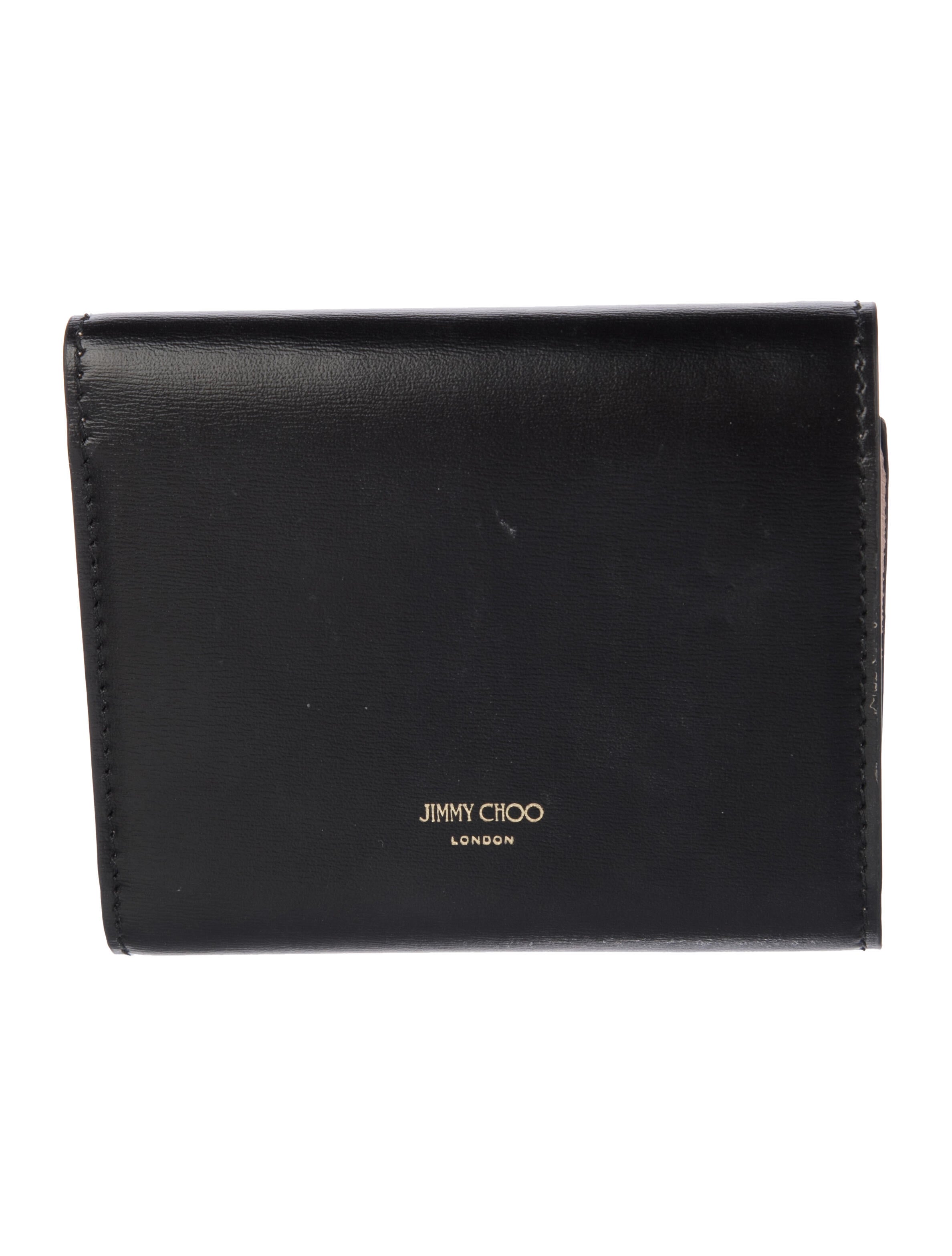 Jimmy Choo Leather Trifold Wallet