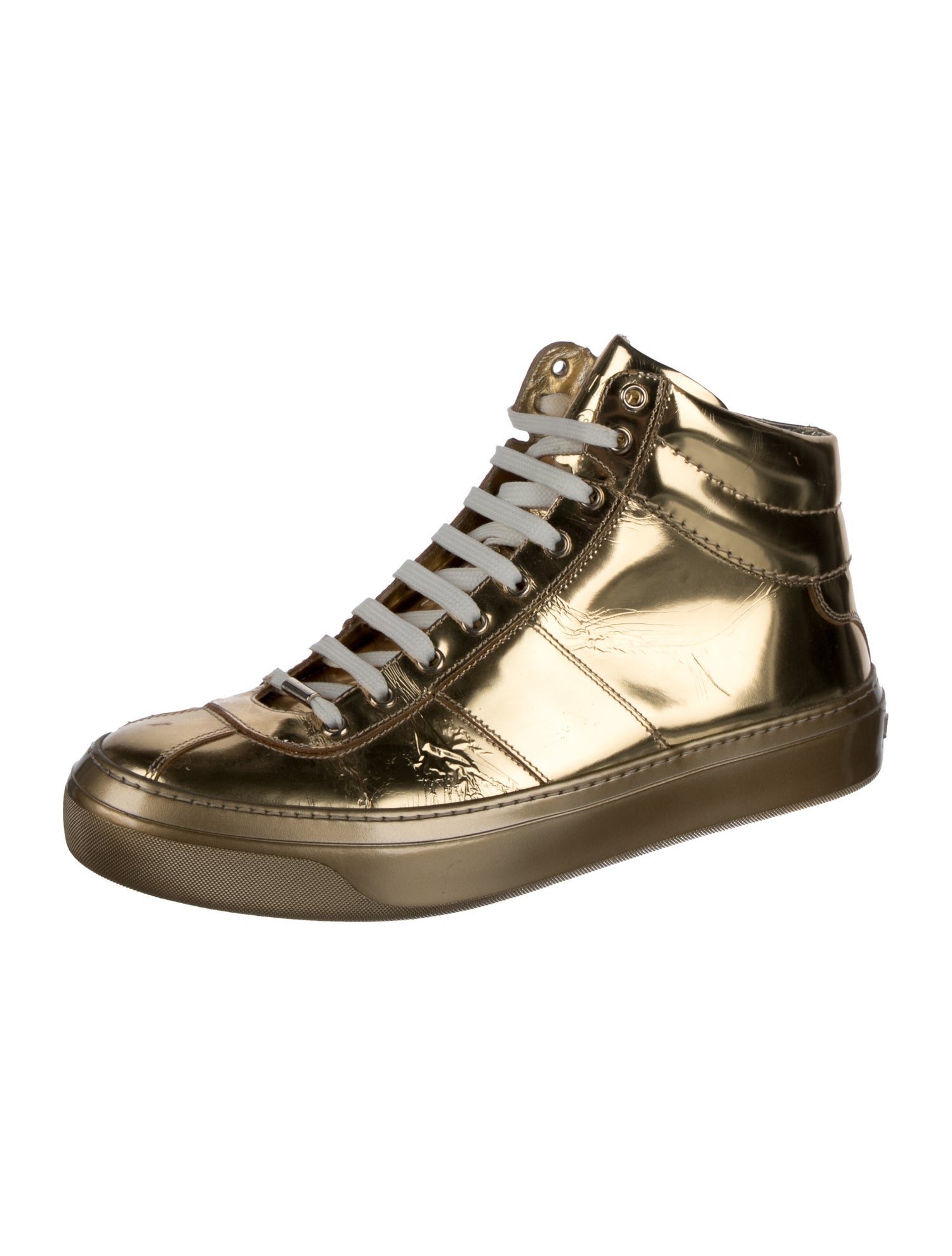 Jimmy Choo Patent Leather Sneakers