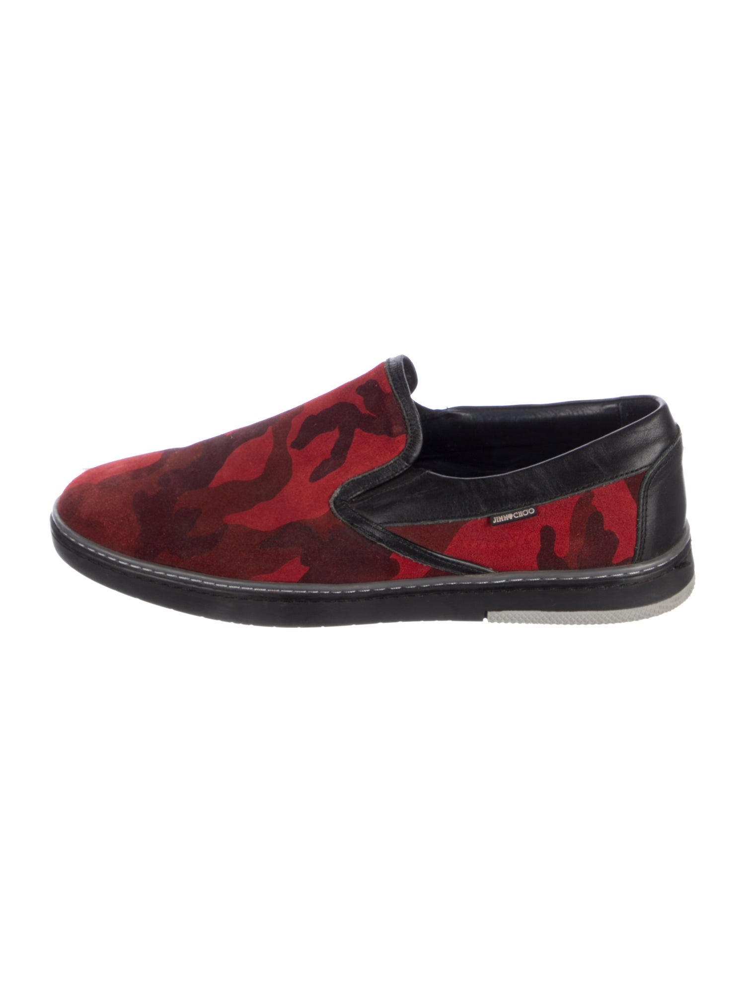Jimmy Choo Suede Printed Sneakers
