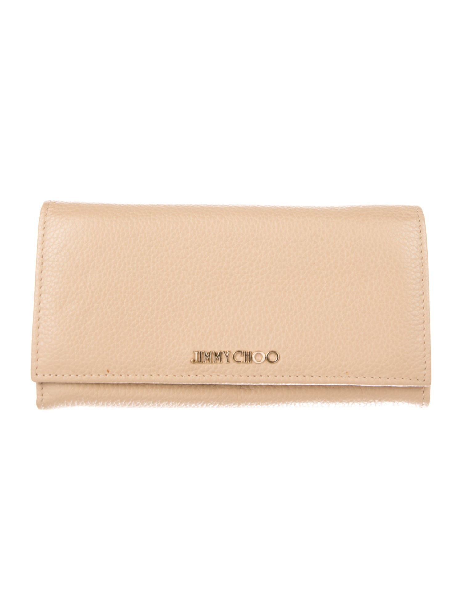 Jimmy Choo Leather Continental Wallet