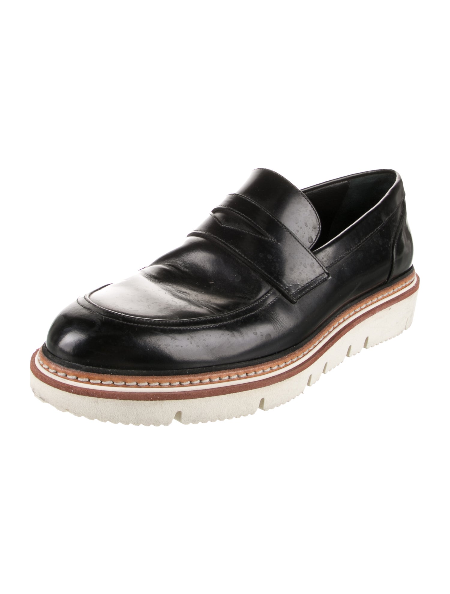 Jimmy Choo Leather Boat Shoes