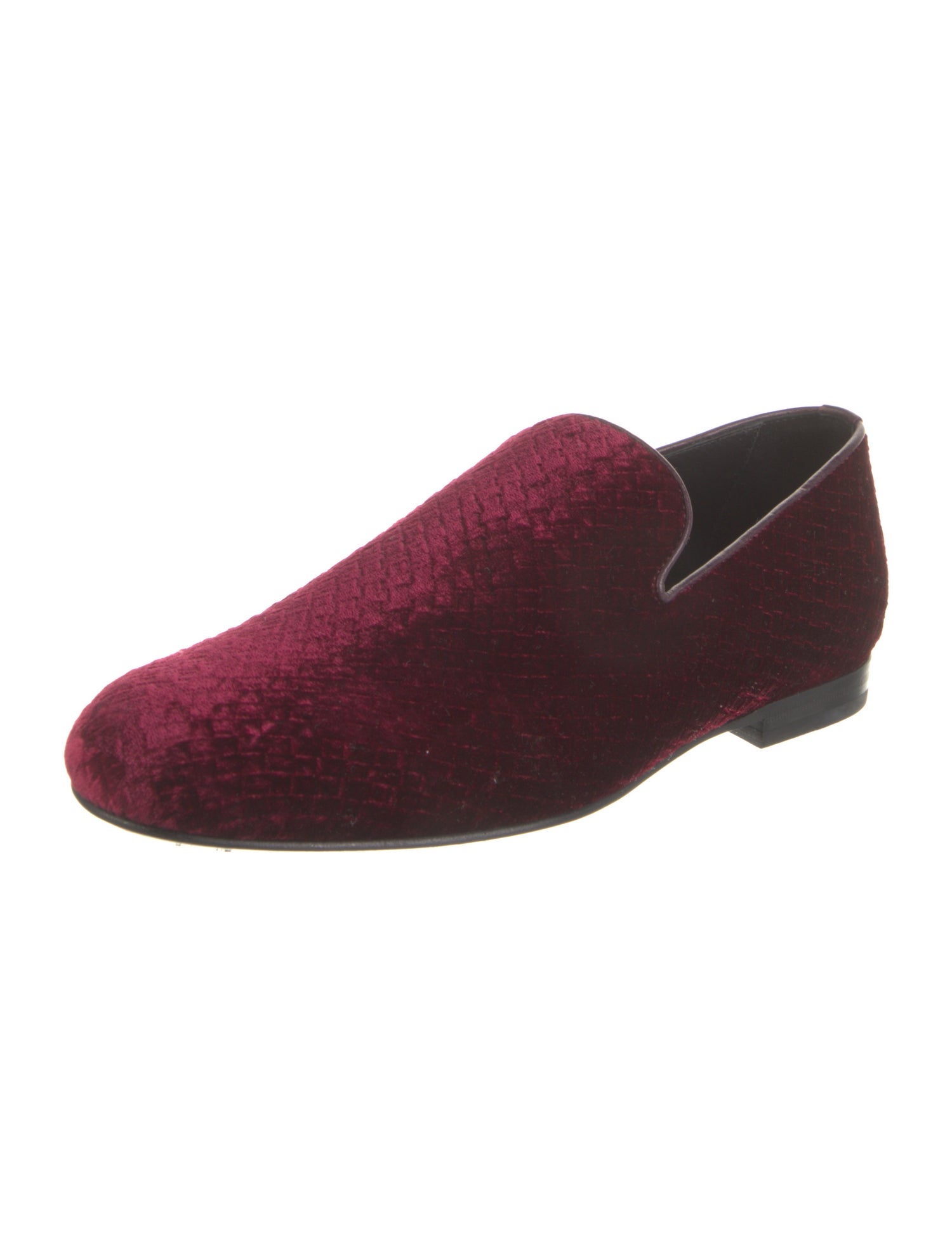 Jimmy Choo Velvet Loafers