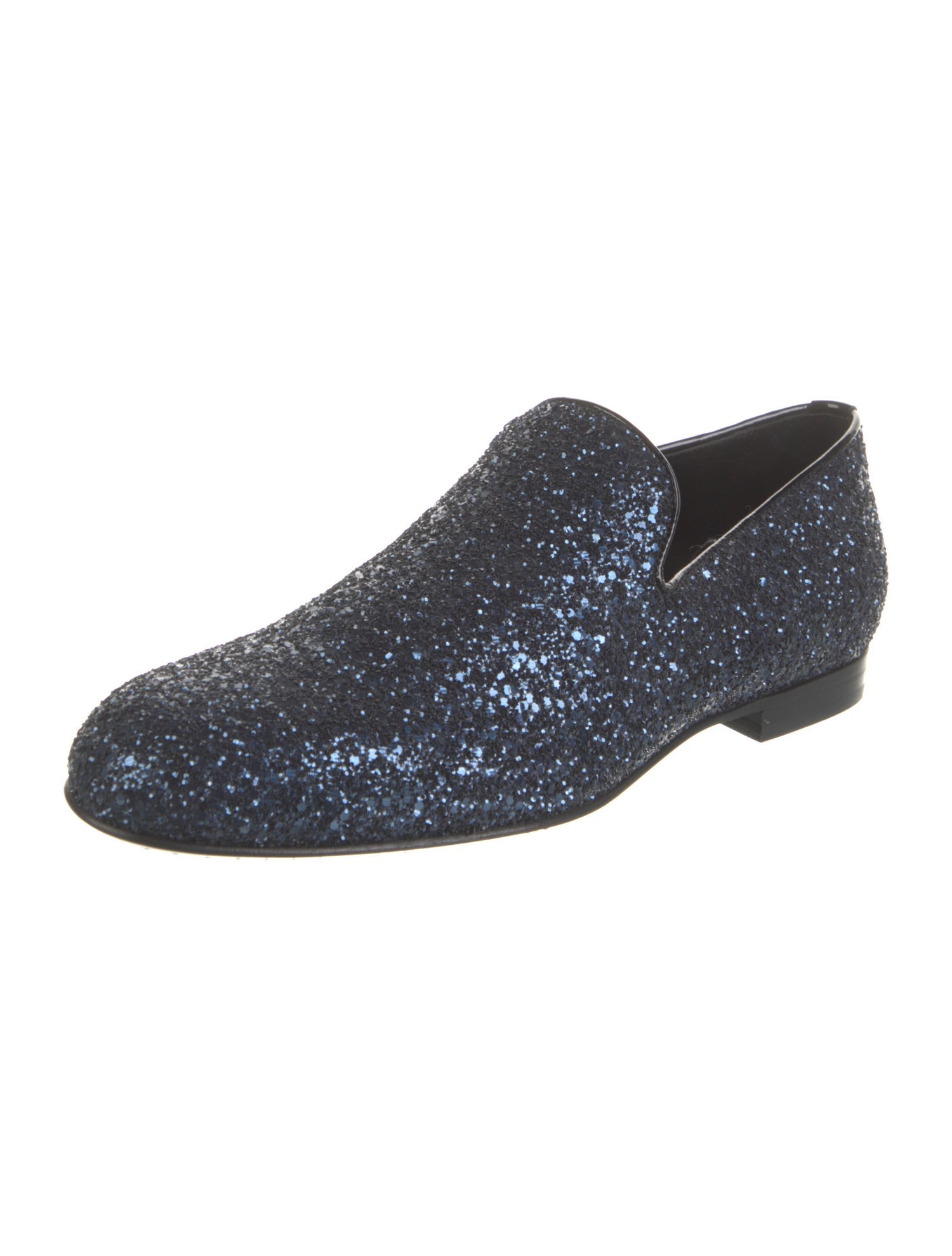 Jimmy Choo Glitter Loafers