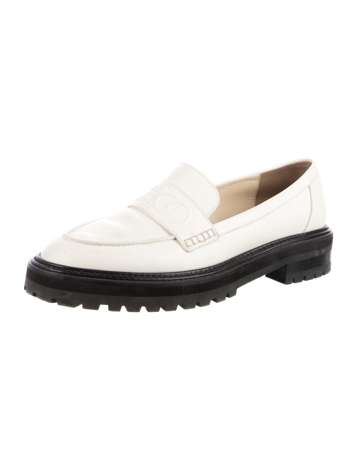 Jimmy Choo Leather Loafers