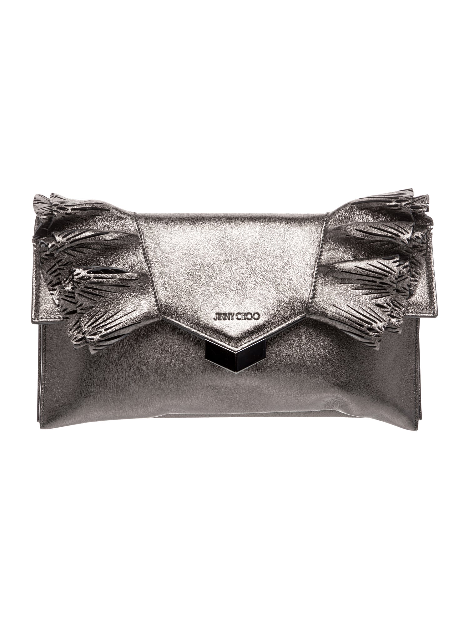Jimmy Choo Leather Clutch