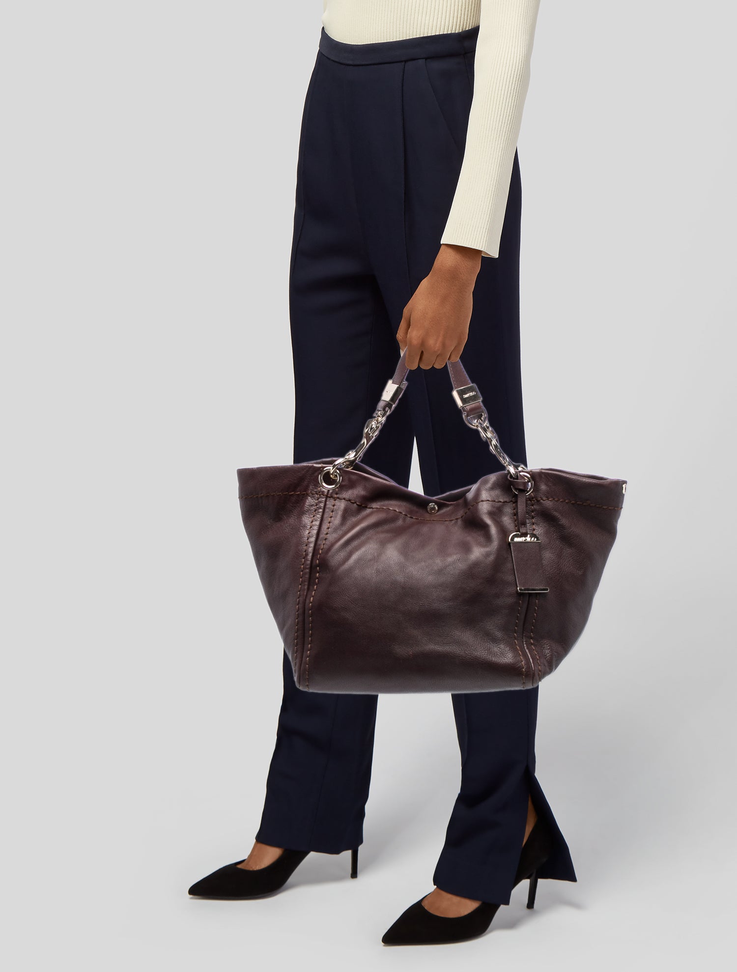 Jimmy Choo Leather Hobo