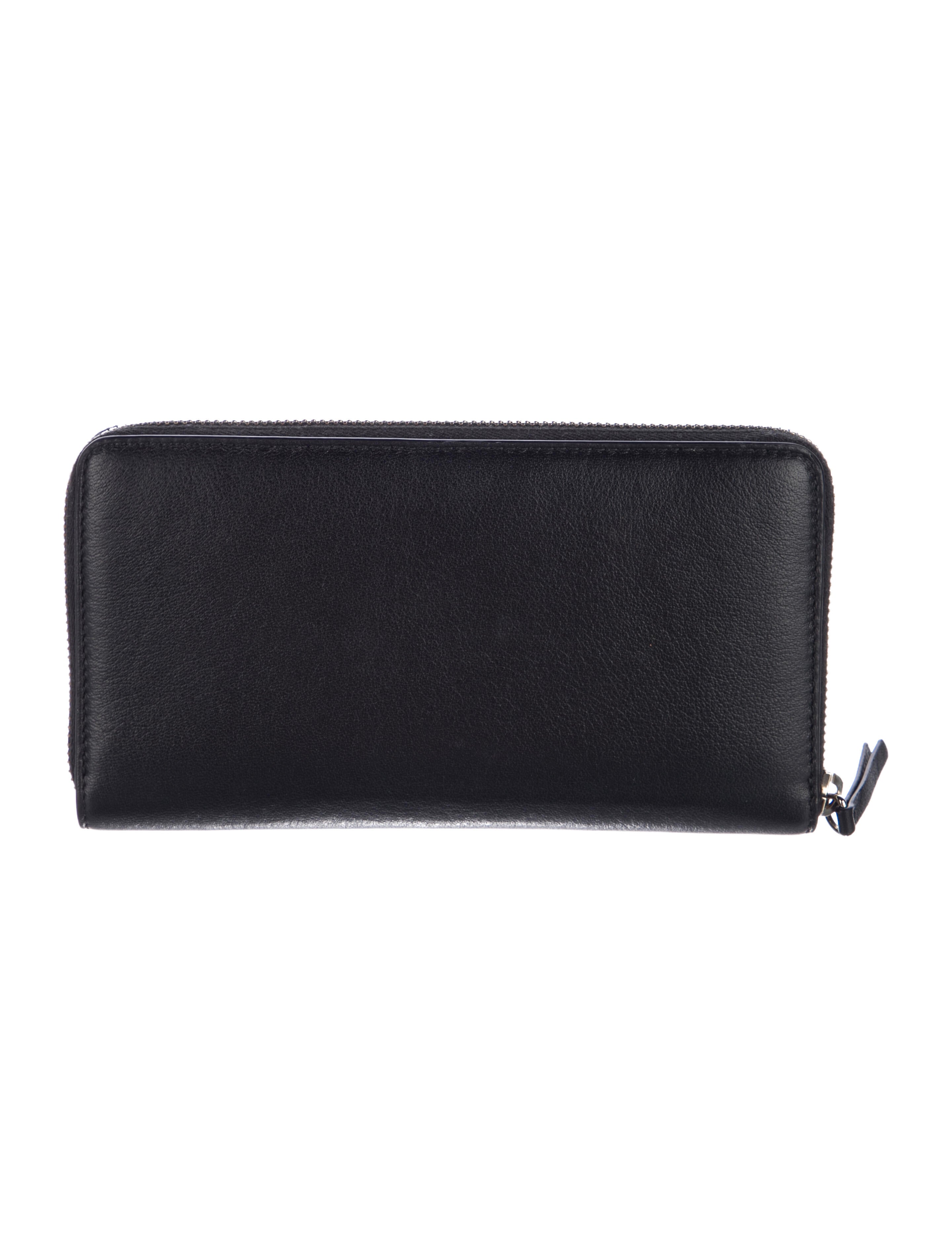Jimmy Choo Leather Continental Wallet