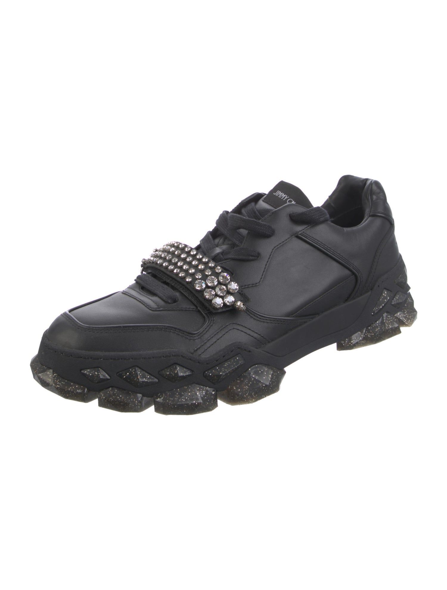 Jimmy Choo Leather Athletic Sneakers