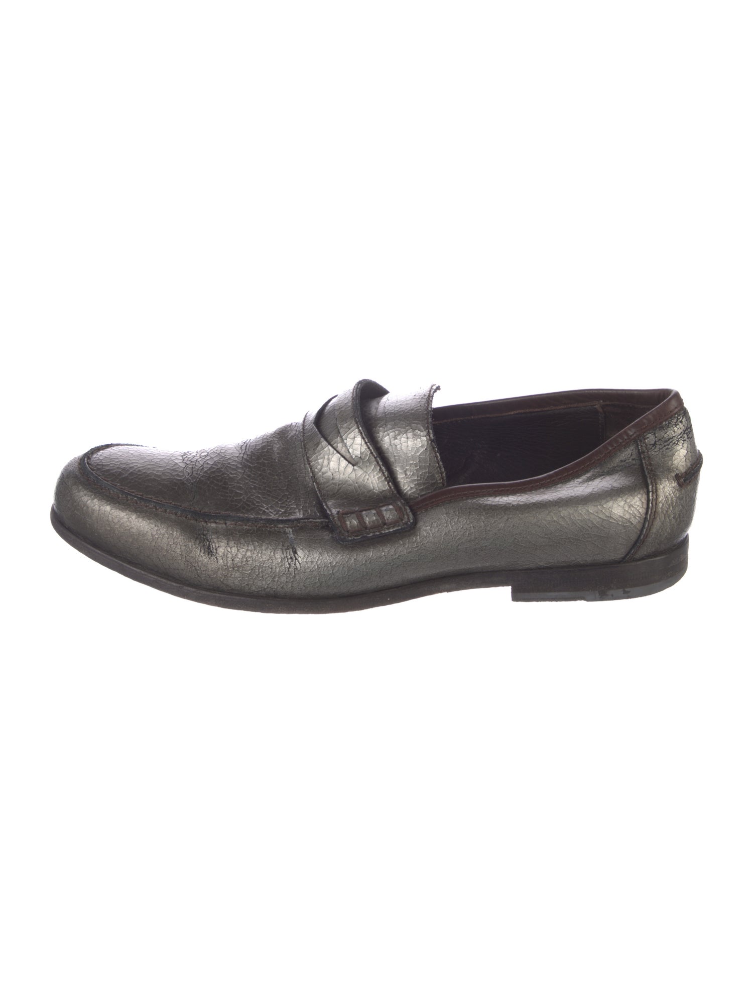 Jimmy Choo Leather Dress Loafers