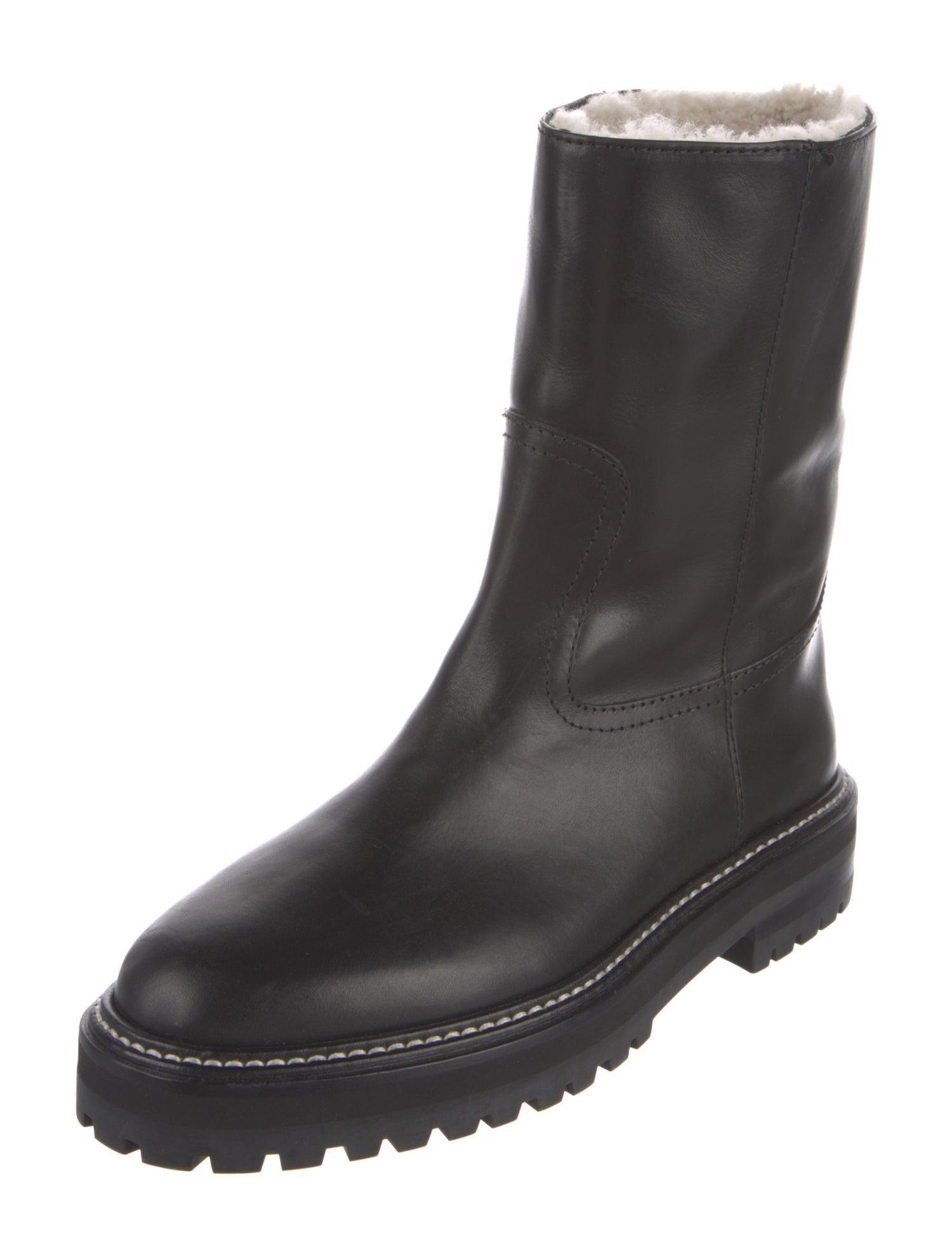 Jimmy Choo Leather Rain Boots