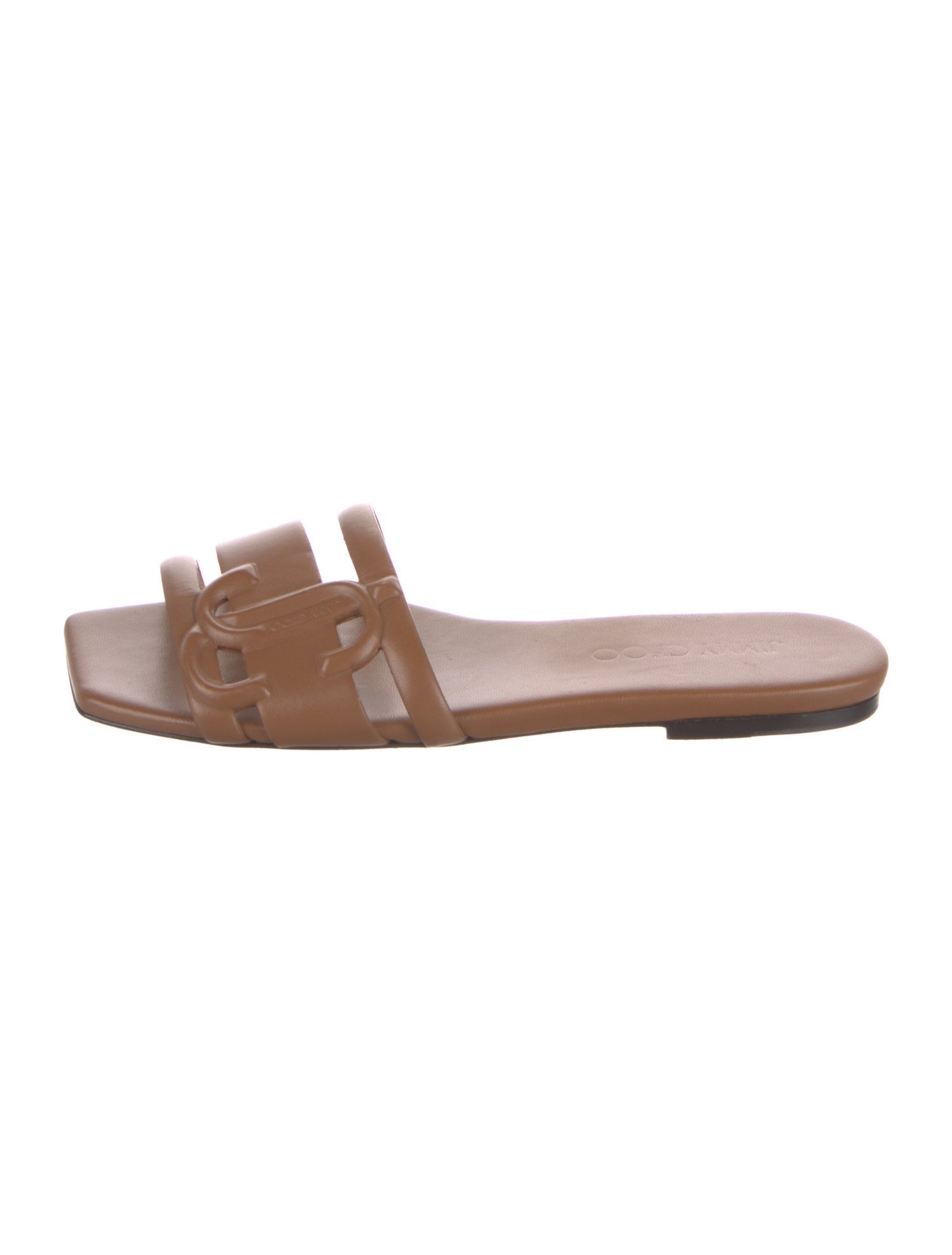 Jimmy Choo Leather Slides