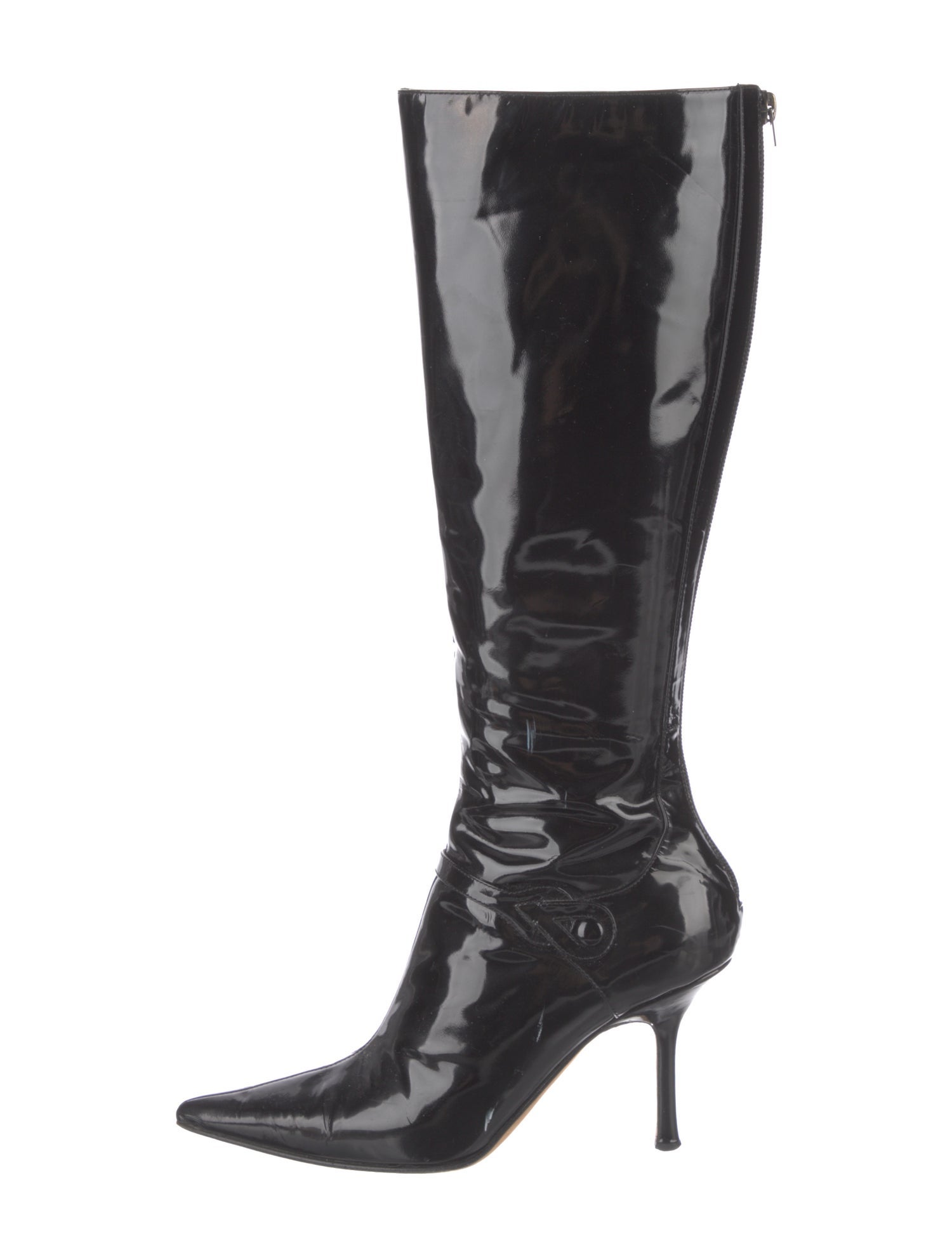 Jimmy Choo Patent Leather Boots