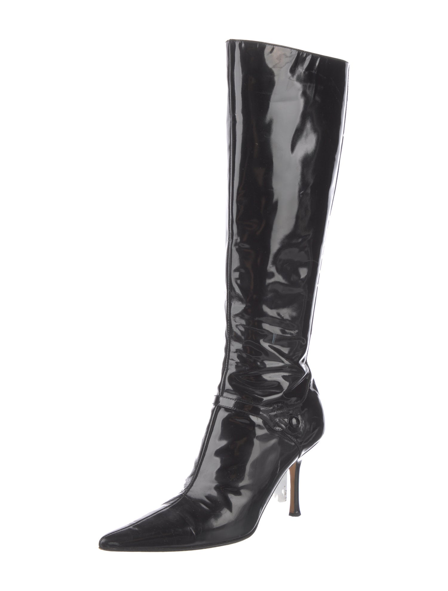 Jimmy Choo Patent Leather Boots