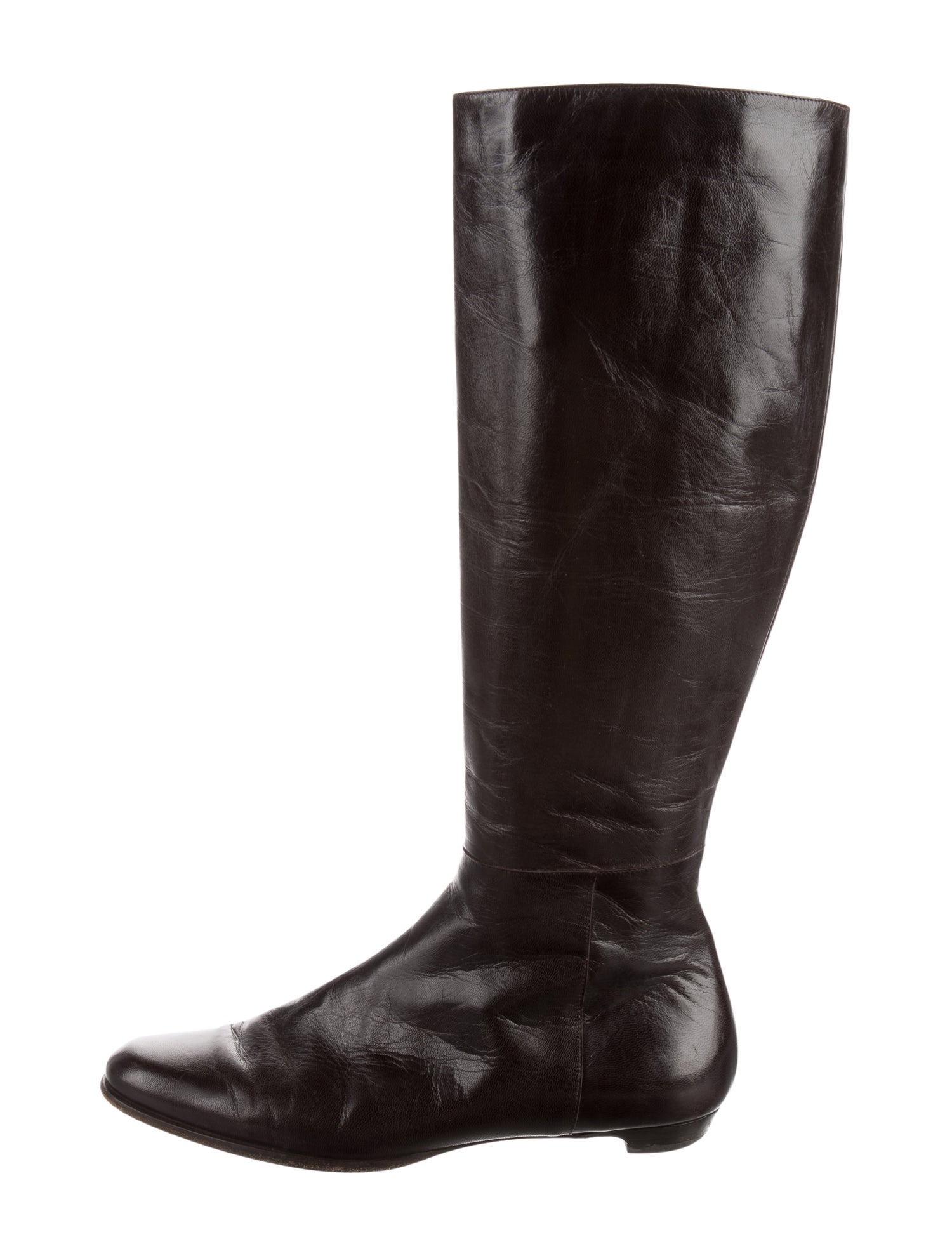 Jimmy Choo Leather Riding Boots