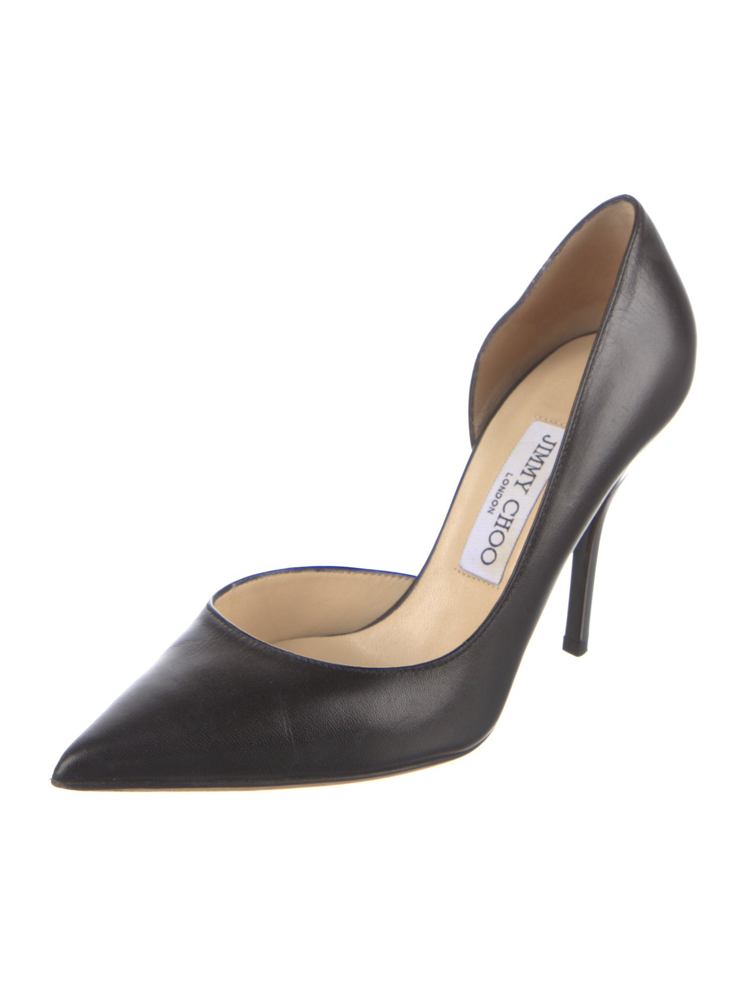 Jimmy Choo Leather D'Orsay Pumps