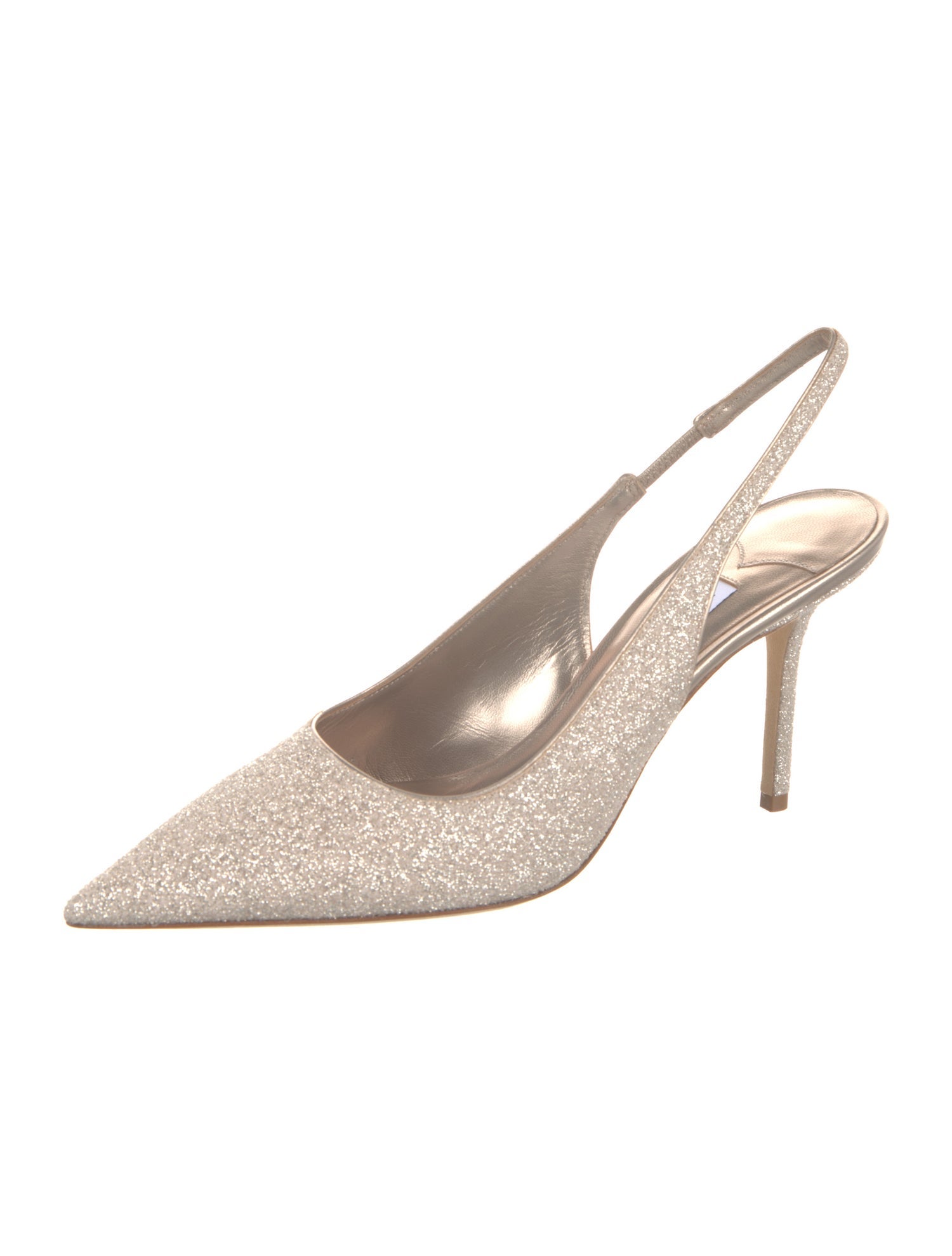 Jimmy Choo Glitter Slingback Pumps