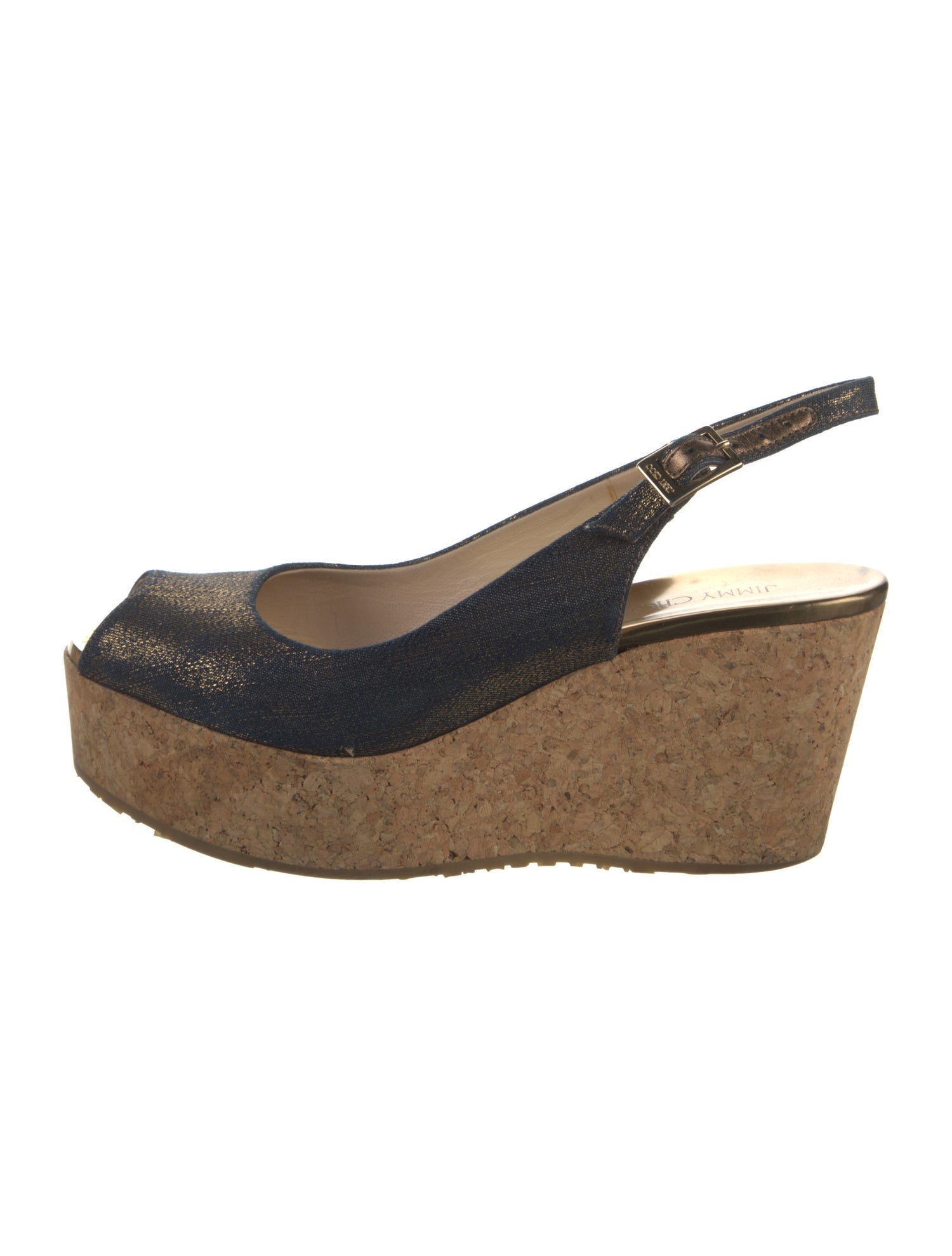 Jimmy Choo Canvas Slingback Pumps