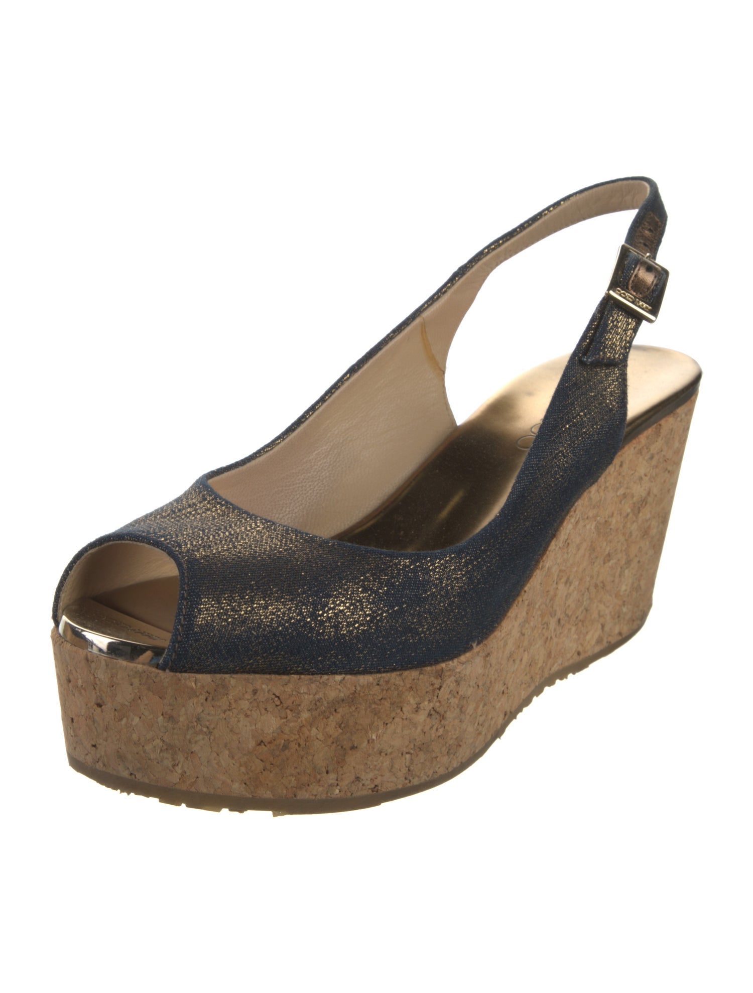 Jimmy Choo Canvas Slingback Pumps