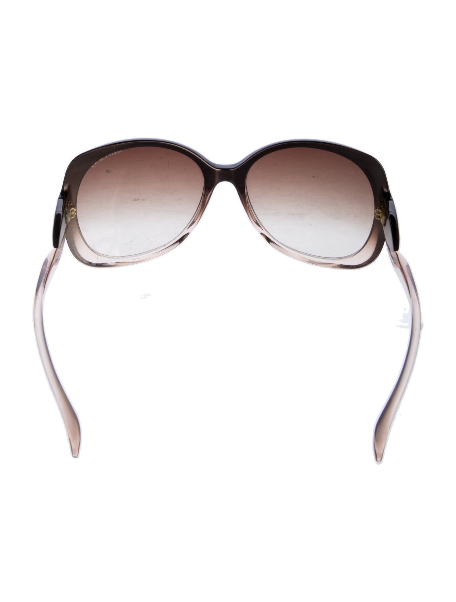 Jimmy Choo Oversize Gradient Sunglasses