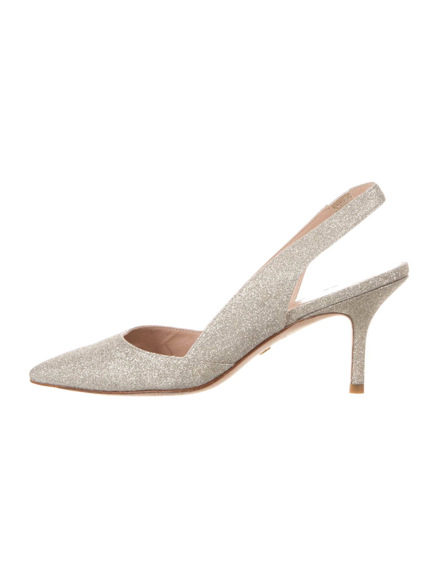 Jimmy Choo Glitter Glitter Accents Slingback Pumps