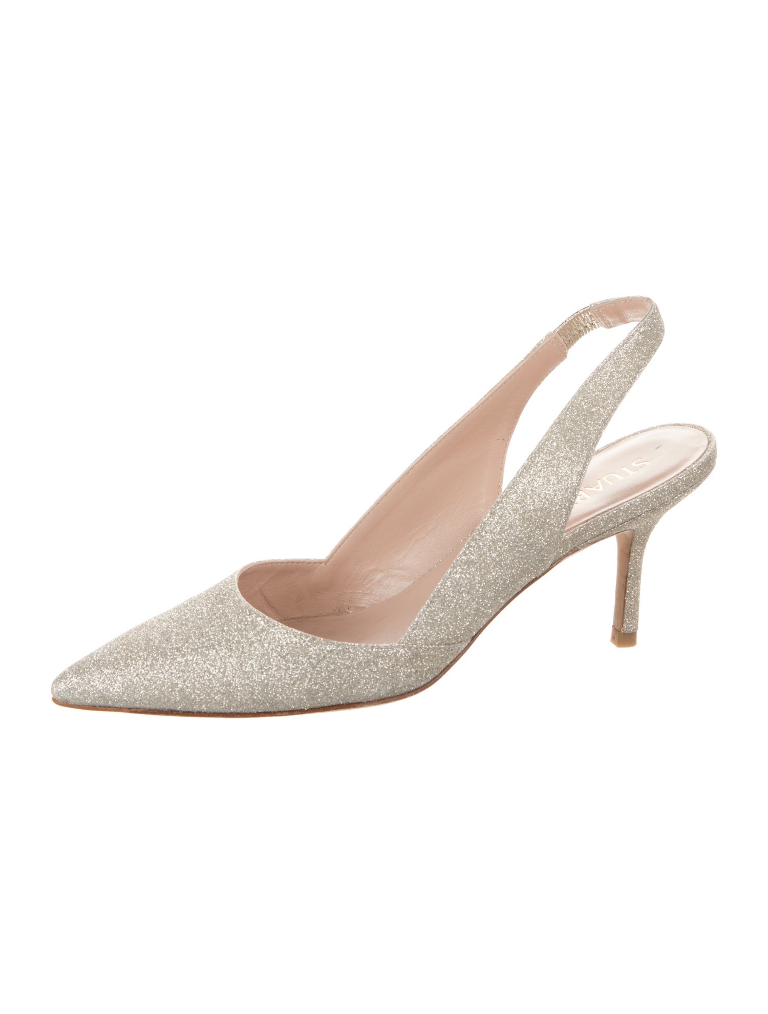 Jimmy Choo Glitter Glitter Accents Slingback Pumps