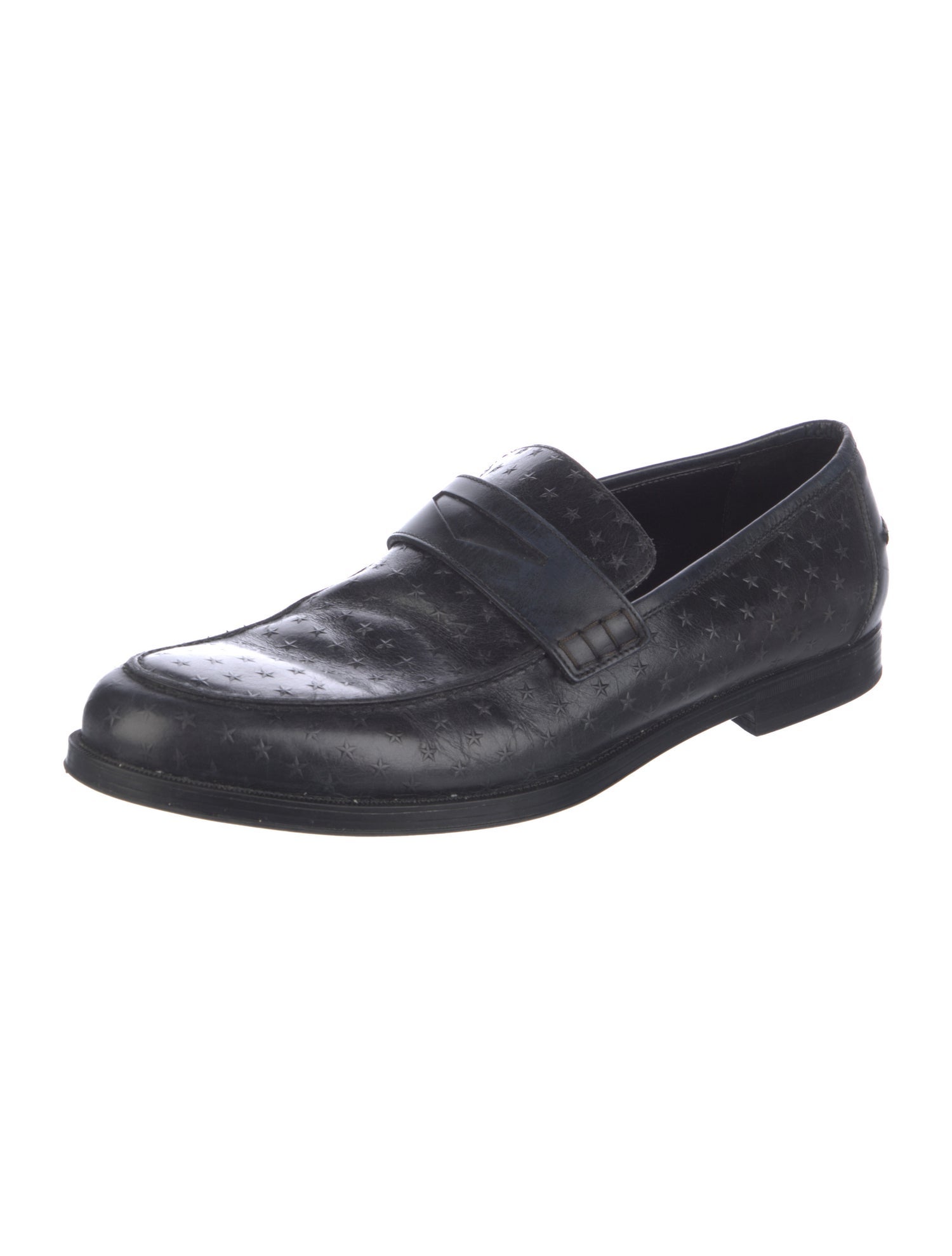 Jimmy Choo Leather Dress Loafers