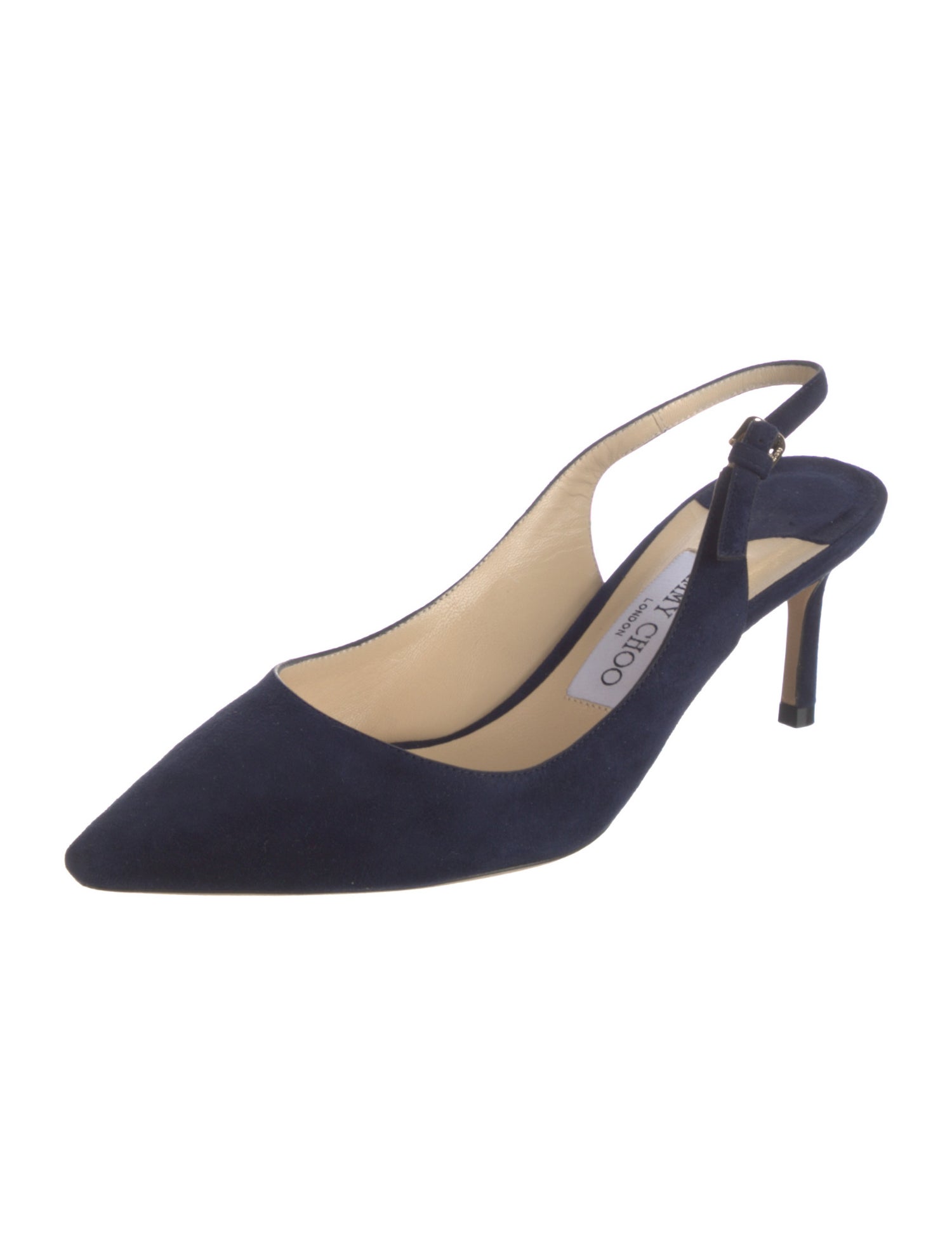 Jimmy Choo Suede Slingback Pumps