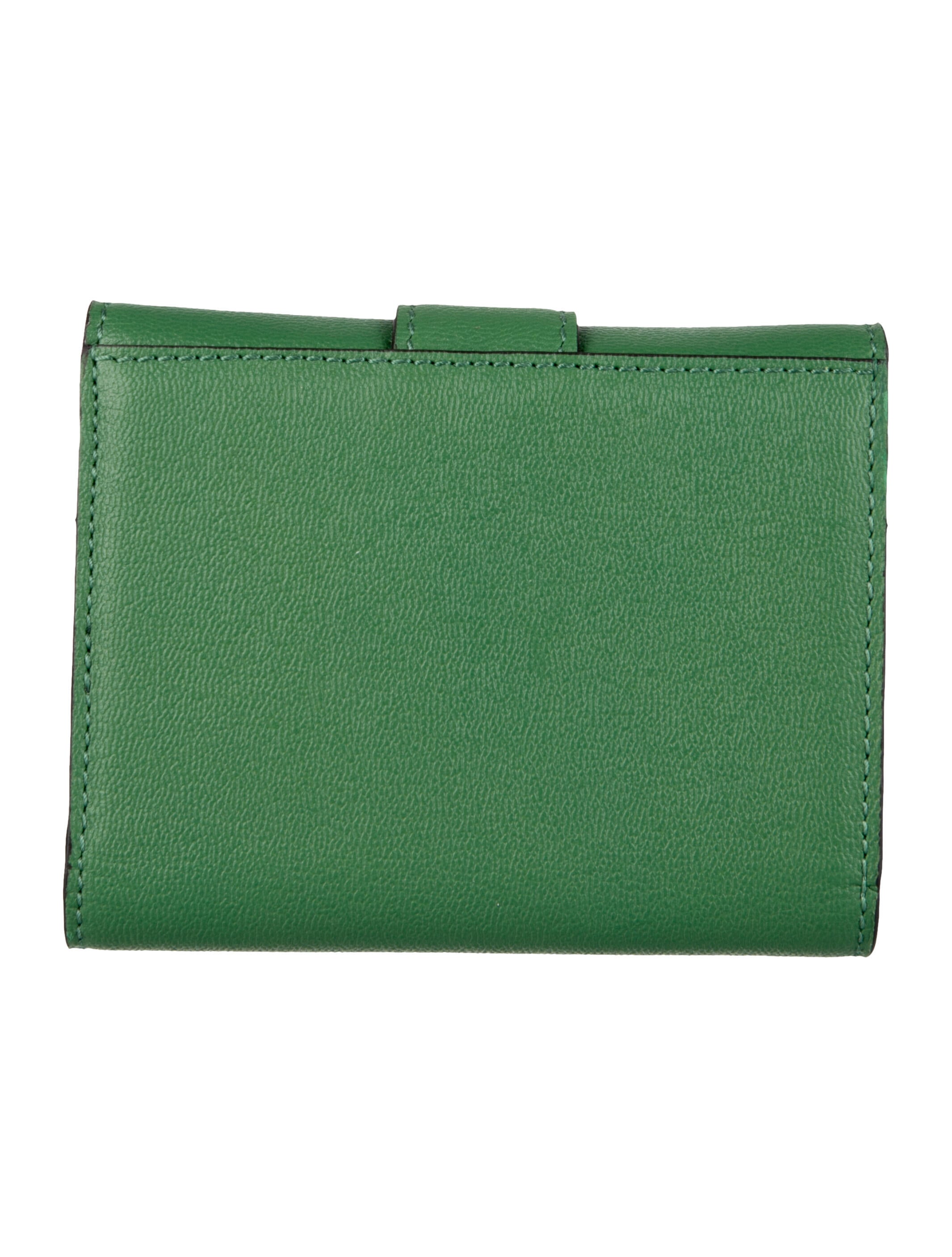 Jimmy Choo Leather Printed Compact Wallet