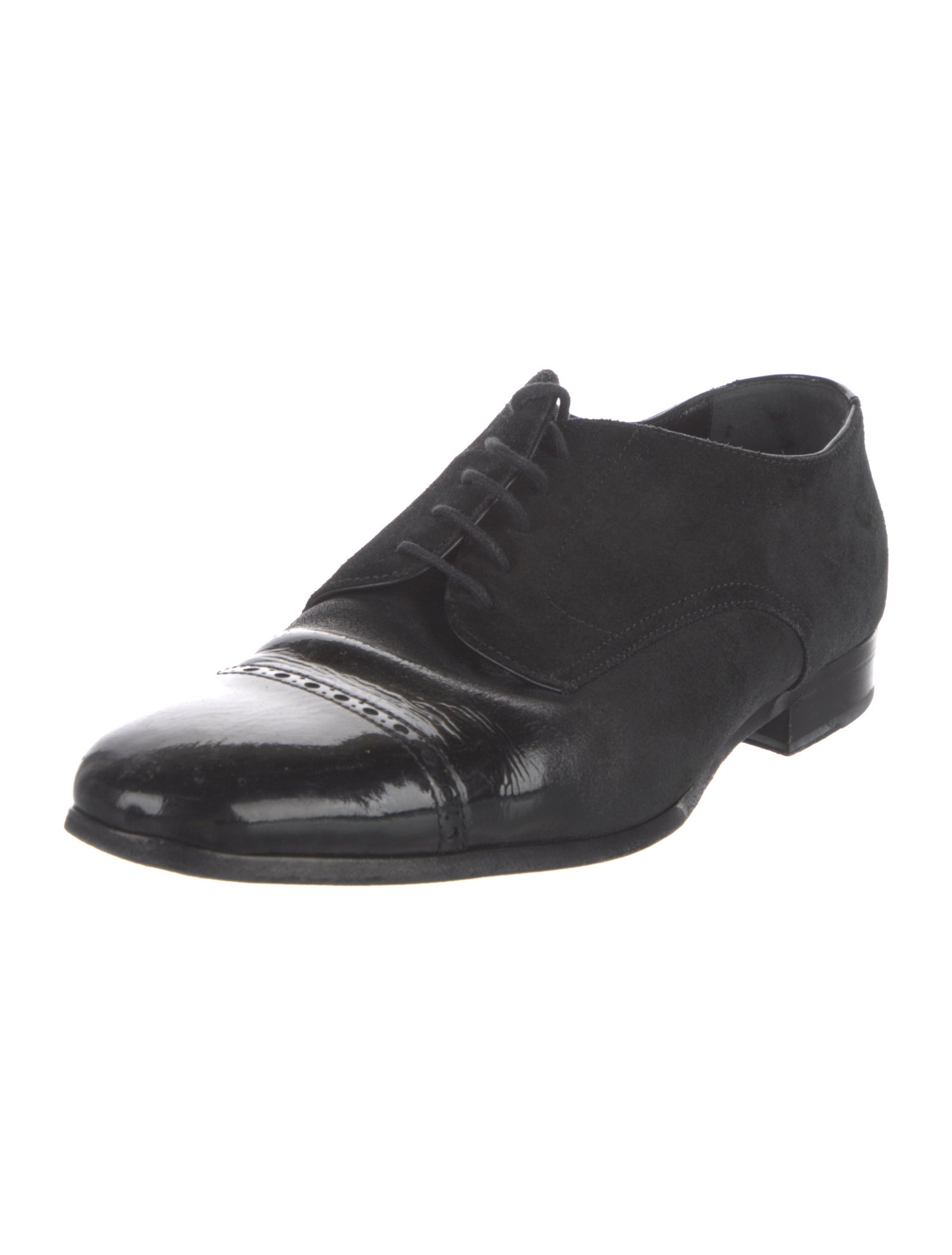 Jimmy Choo Suede Oxfords