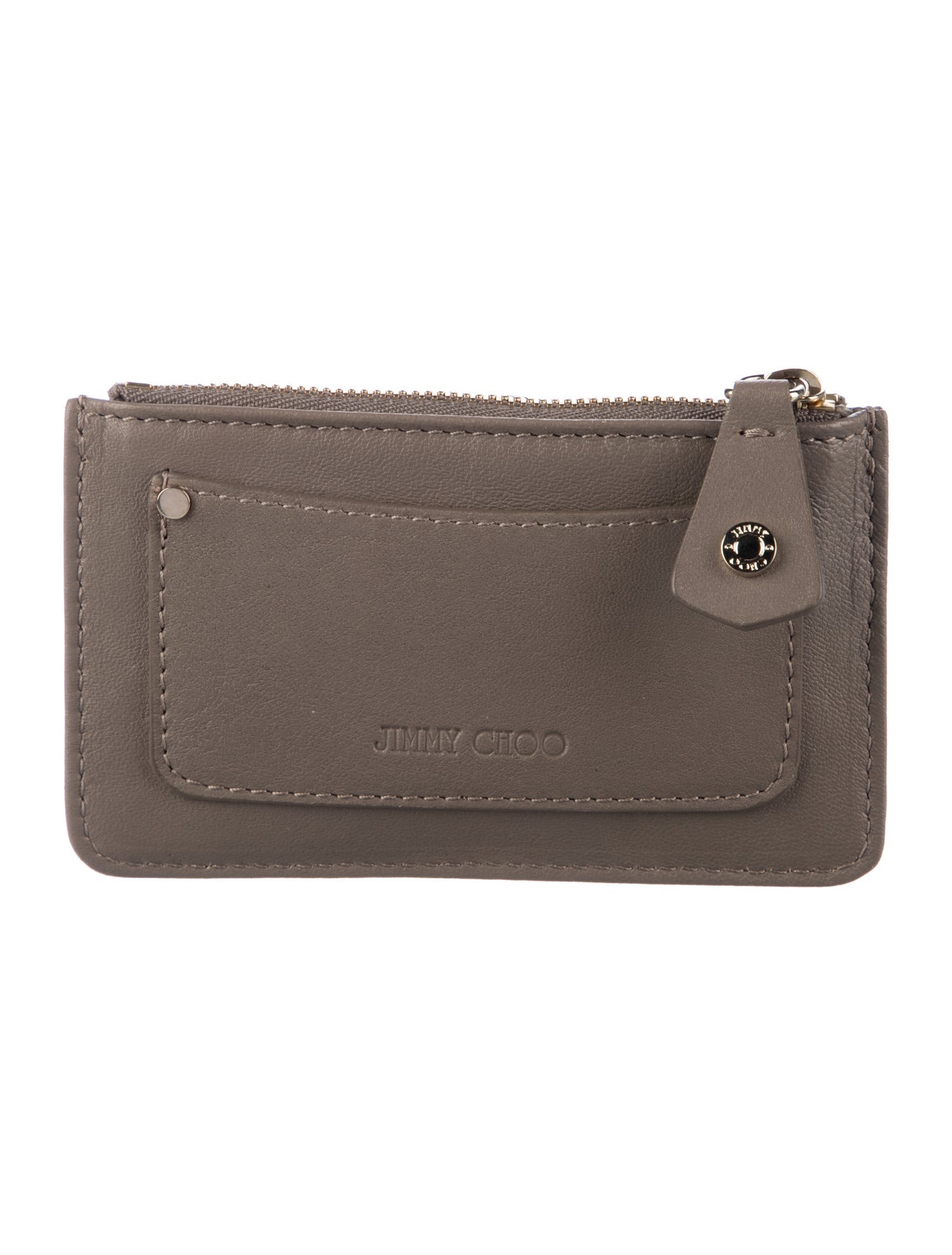 Ralph Lauren Purple Label Alligator Card Holder - Brown Wallets
