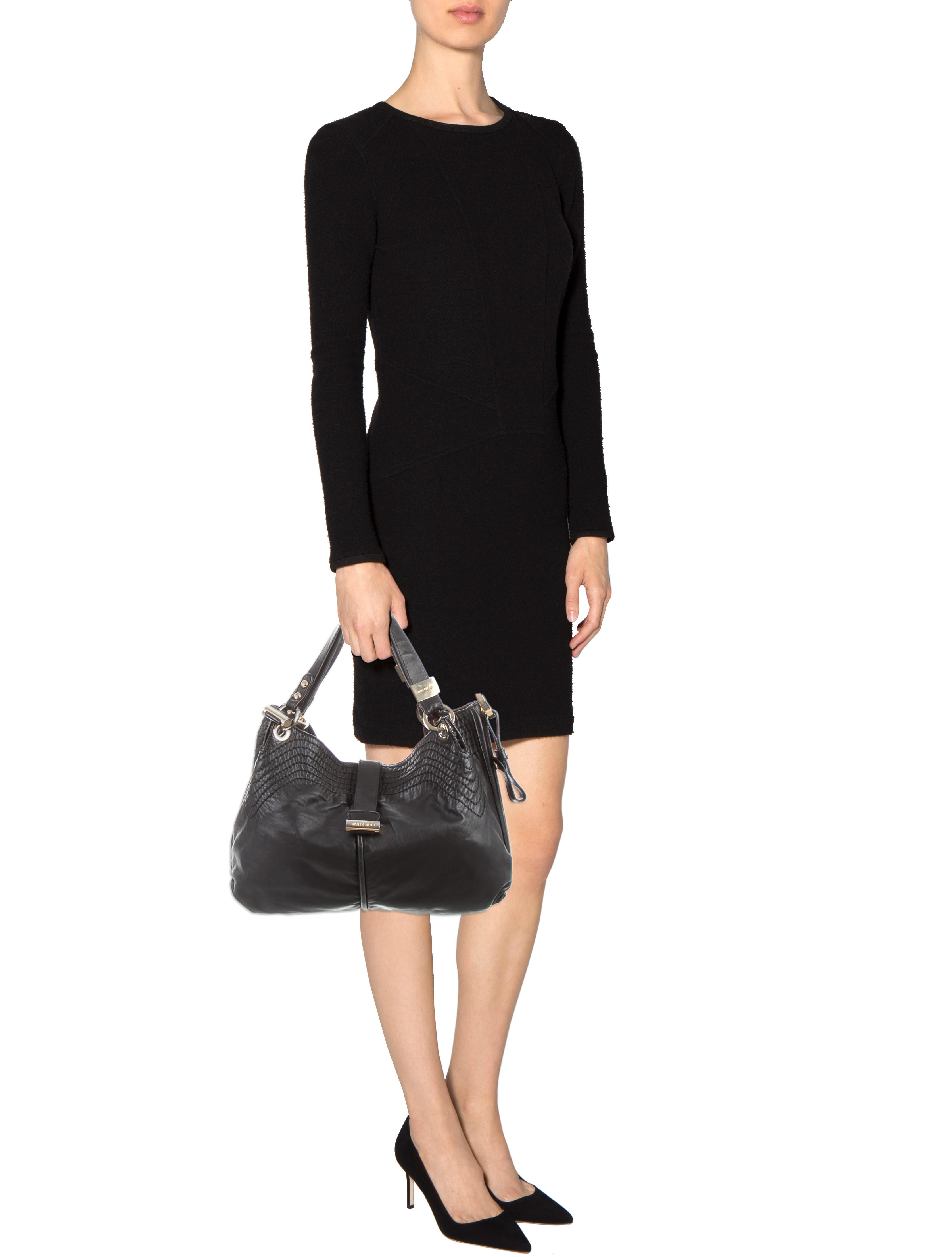Jimmy Choo Alex Hobo Bag - Black Hobos, Handbags - JIM57952 | The