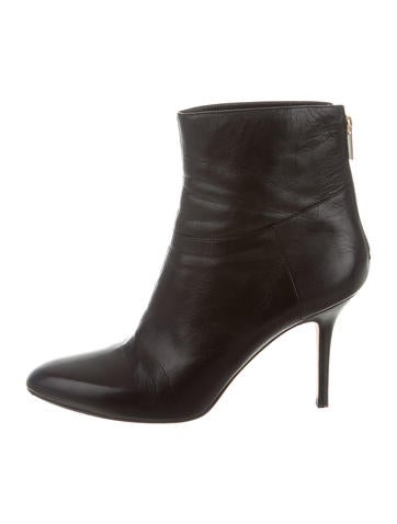 Jimmy Choo Leather Ankle Boots