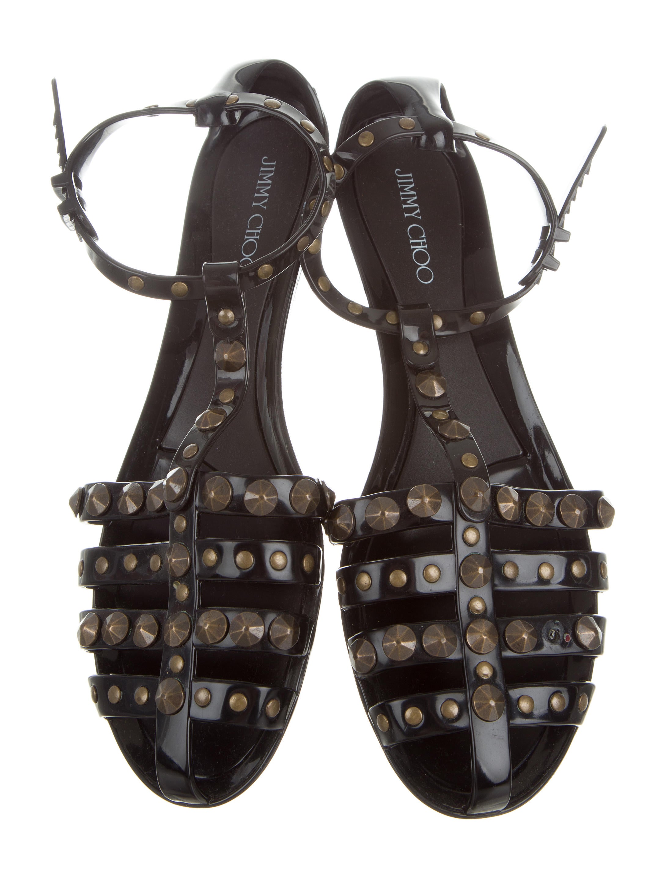 studded jelly sandals jimmy choo studded jelly sandals shoes jim68486 the studded jelly sandals jimmy choo studded jelly sandals shoes jim68486 the
