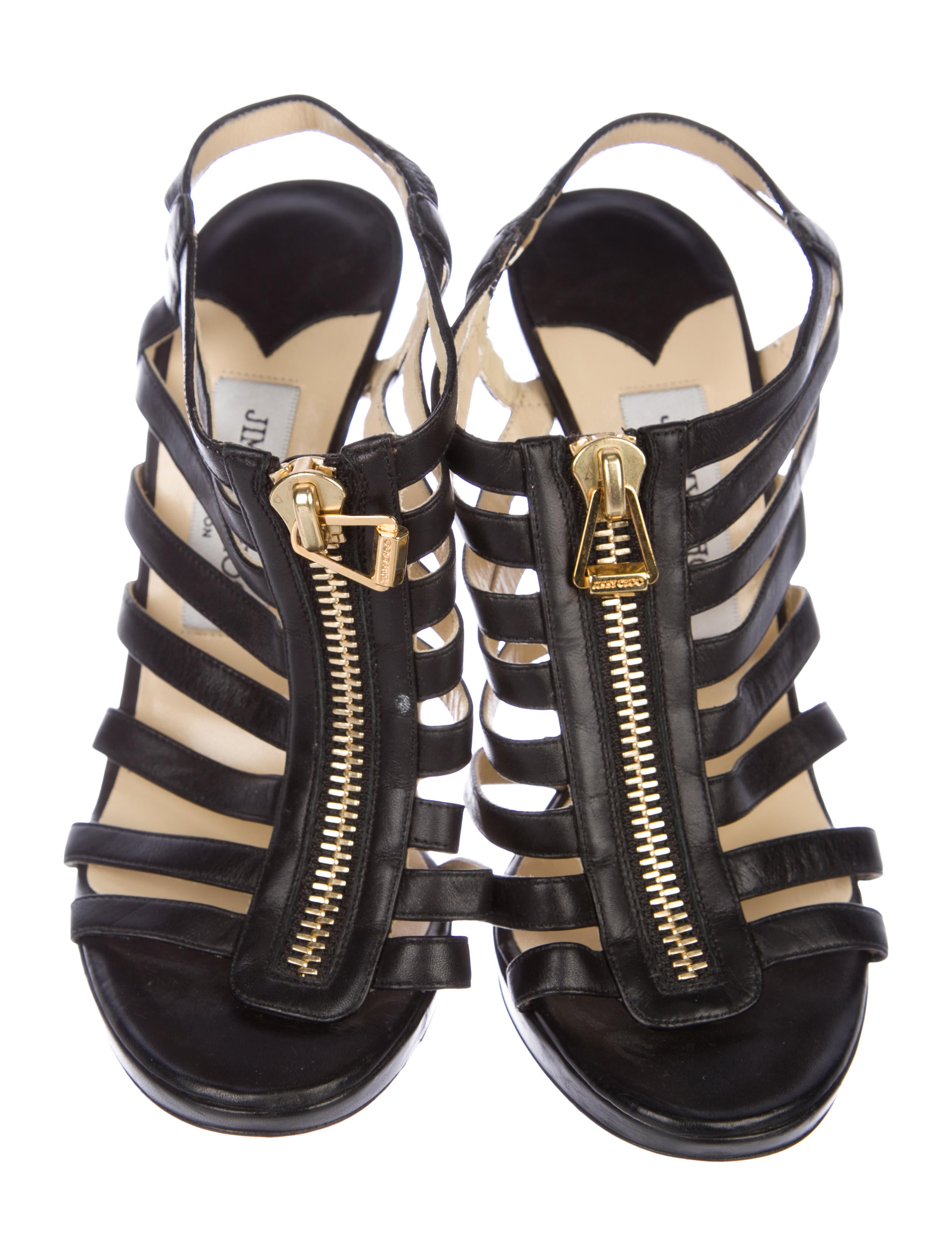 Jimmy Choo Glenys Caged Sandals