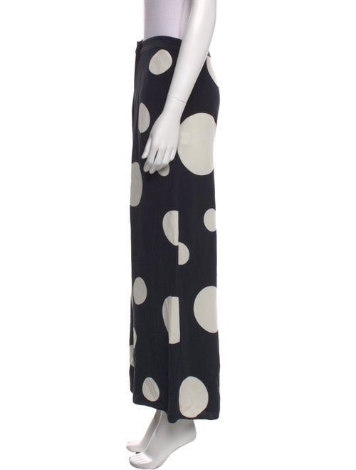 Ji Oh Silk Wide Leg Pants