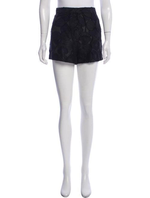 Jill Stuart Tailored Mini Shorts Black
