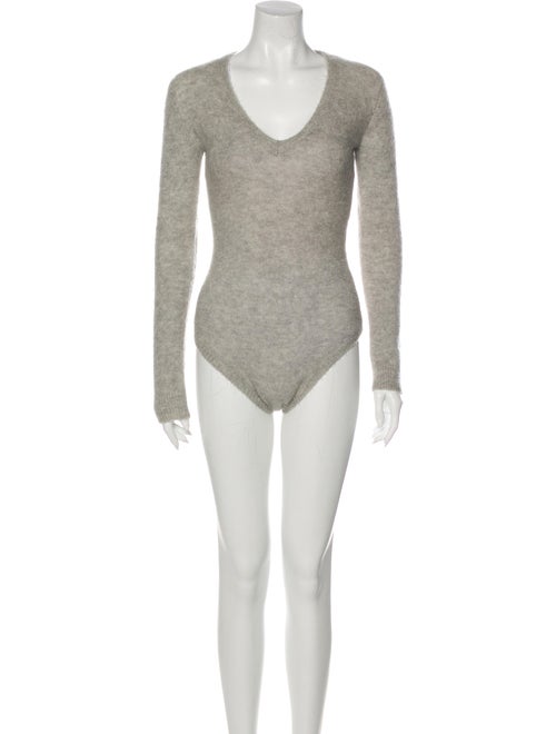 Jill Stuart Bellota Wool Leotard Grey