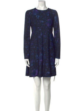 Jill Stuart Floral Print Mini Dress