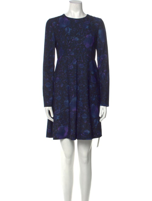 Jill Stuart Floral Print Mini Dress