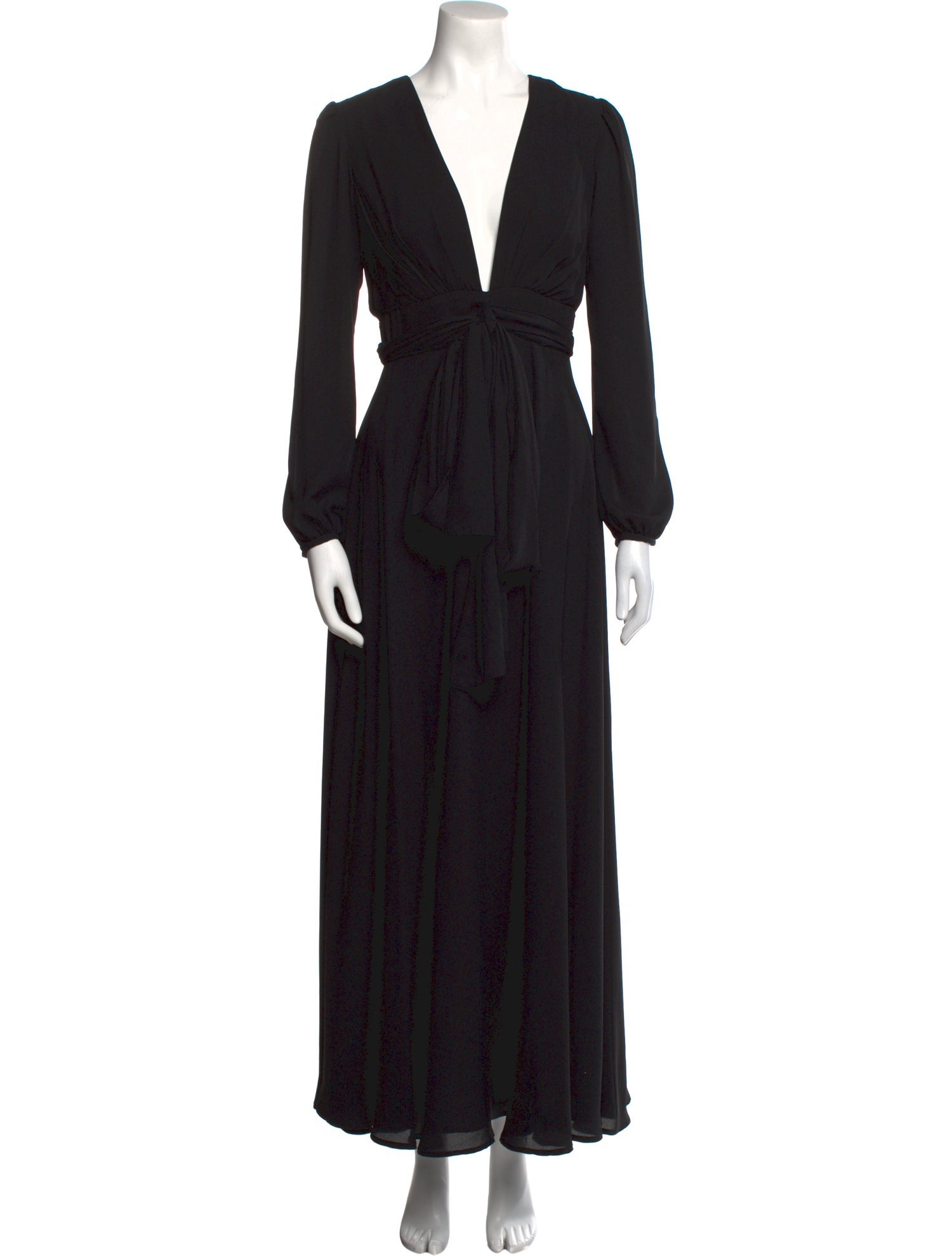 Jill Stuart V-Neck Long Dress