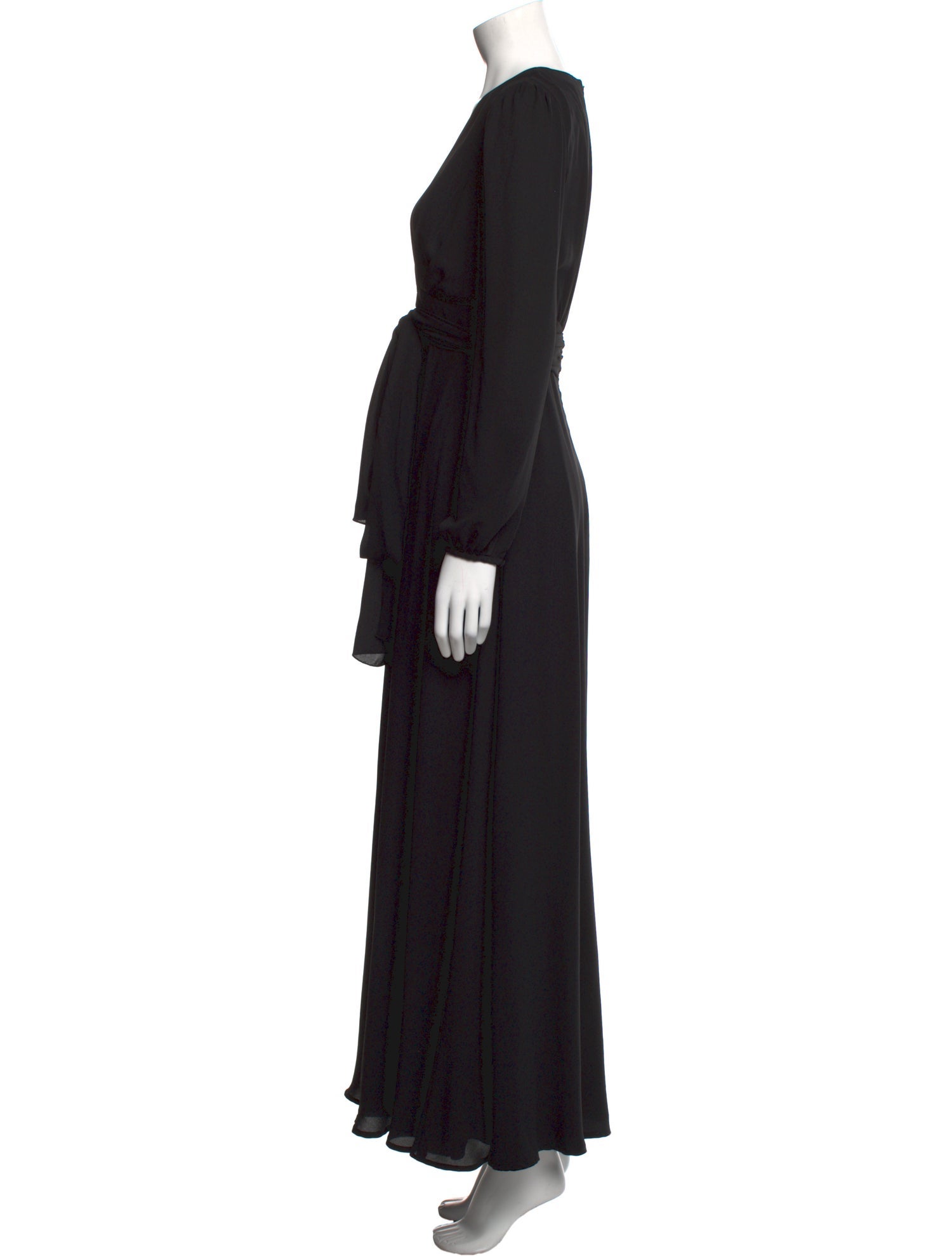 Jill Stuart V-Neck Long Dress