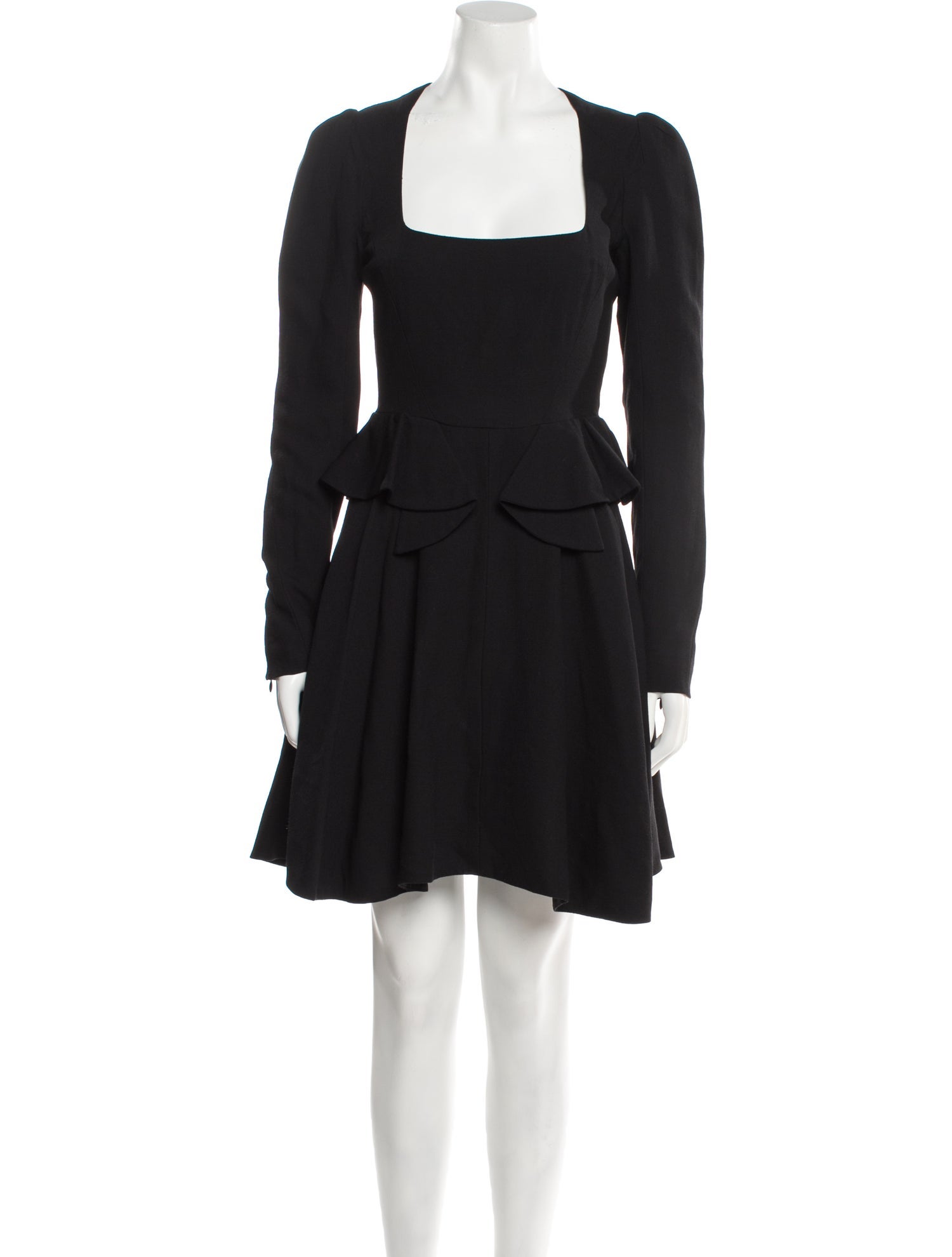 Jill Stuart Square Neckline Knee-Length Dress