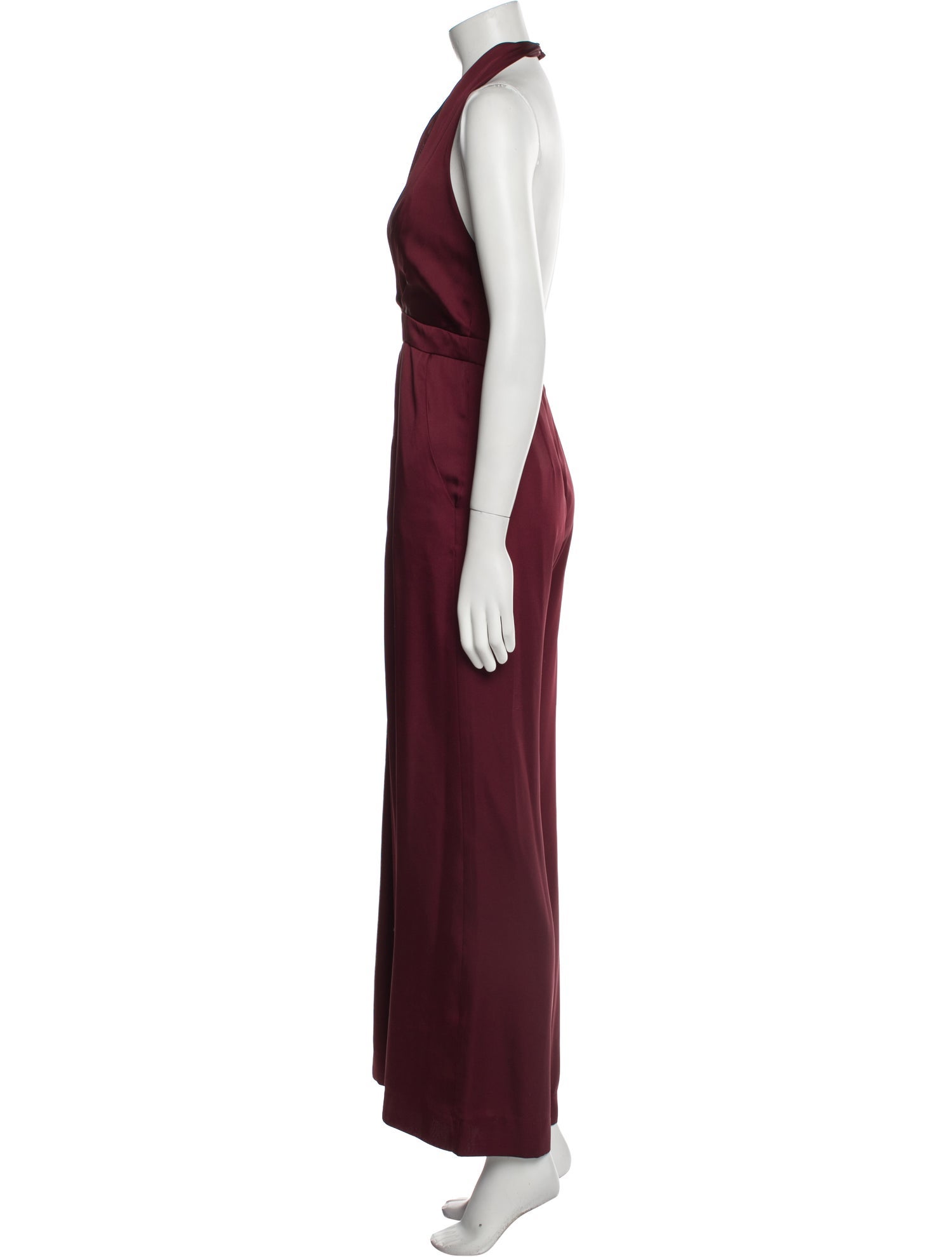 Jill Jill Stuart Plunge Neckline Jumpsuit